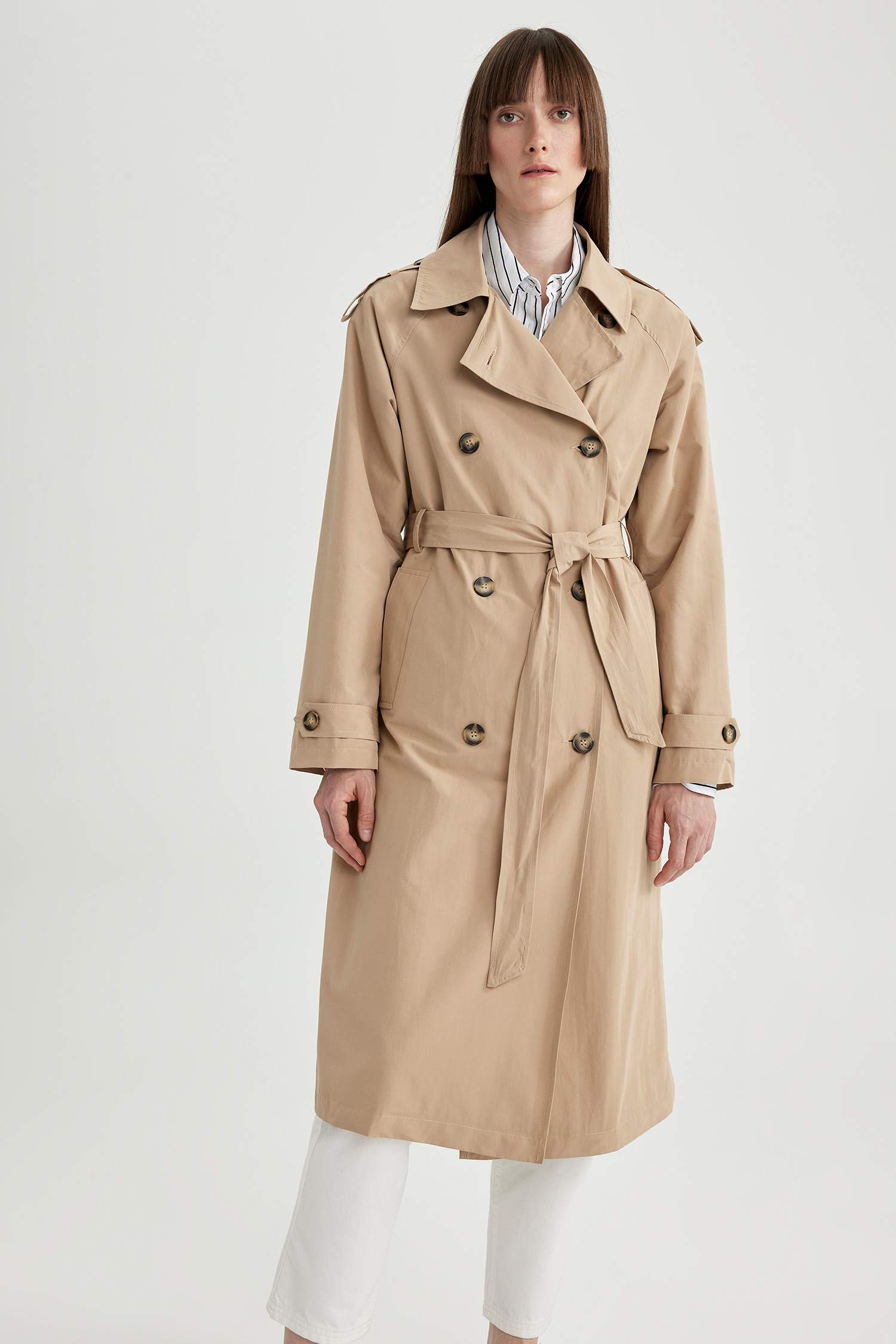 Regular Fit Trençkot