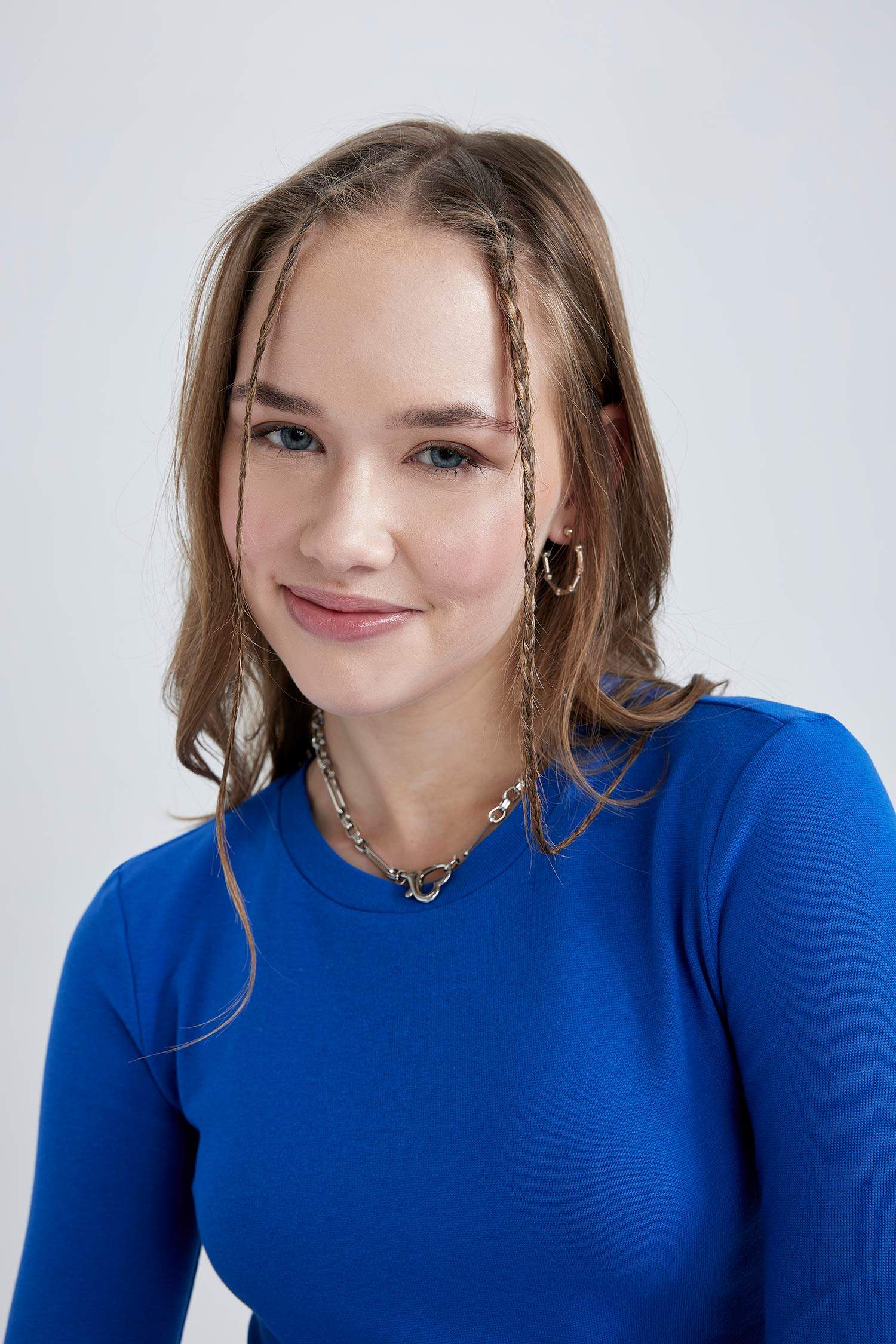 Coool Fitted Ribana Basic Uzun Kollu Tişört