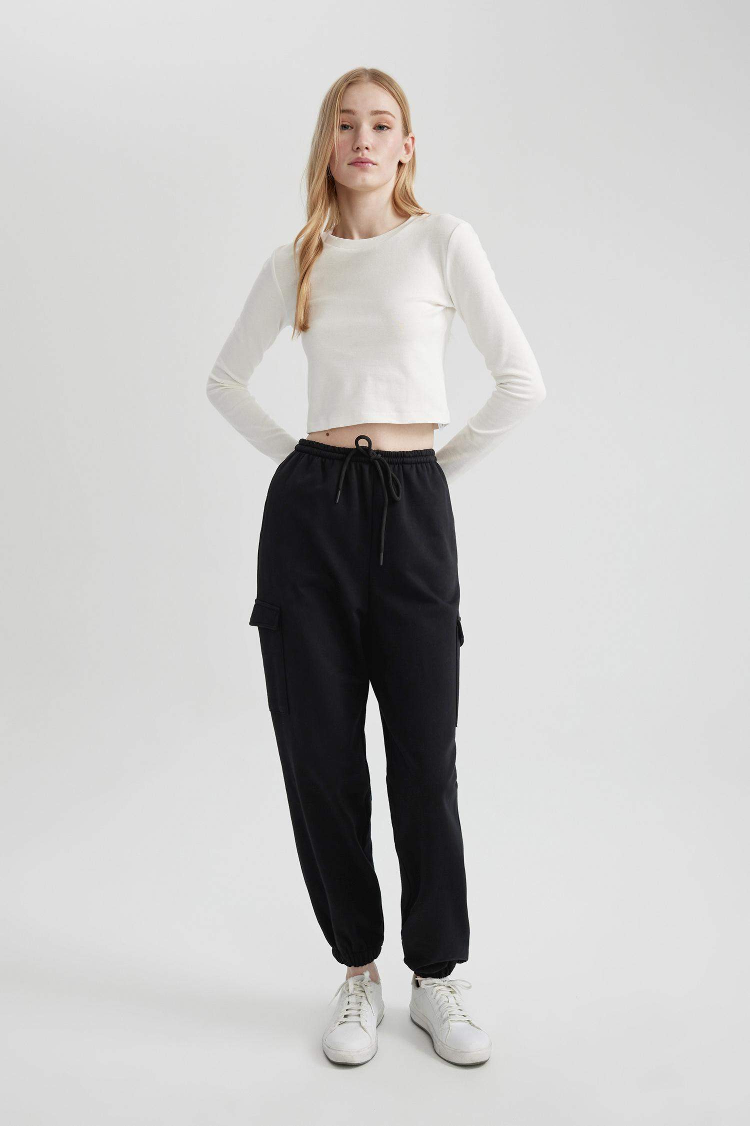 تيشيرت ردن طويل سليم فيت