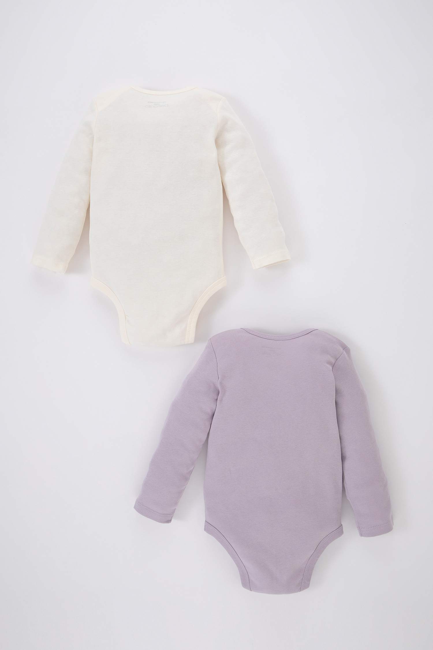 بودي كم طويل مضلع بطبعة فاكهة بياقة ظرف من قطعتين