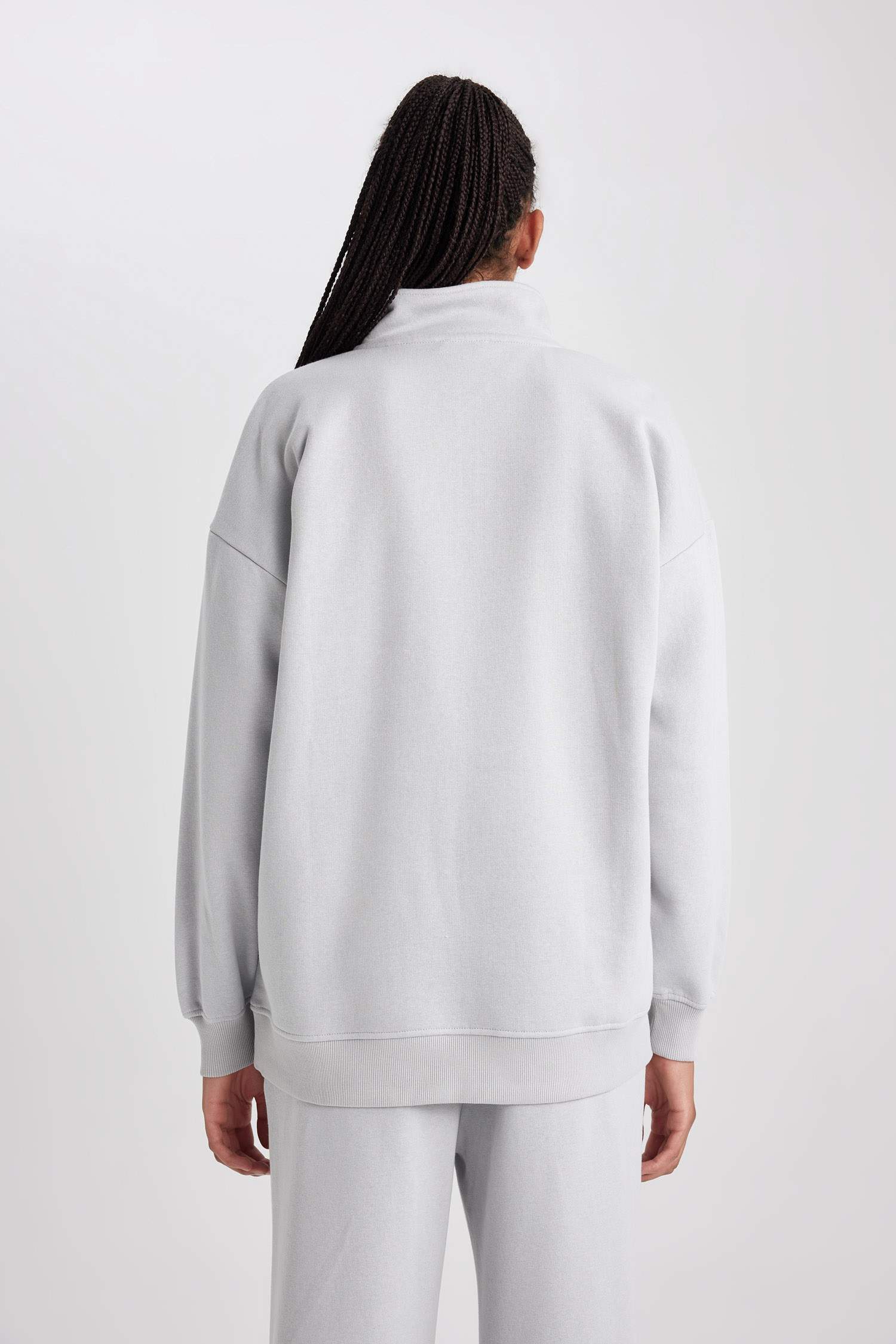 үлкен пішім жартылай найзағай Свитер