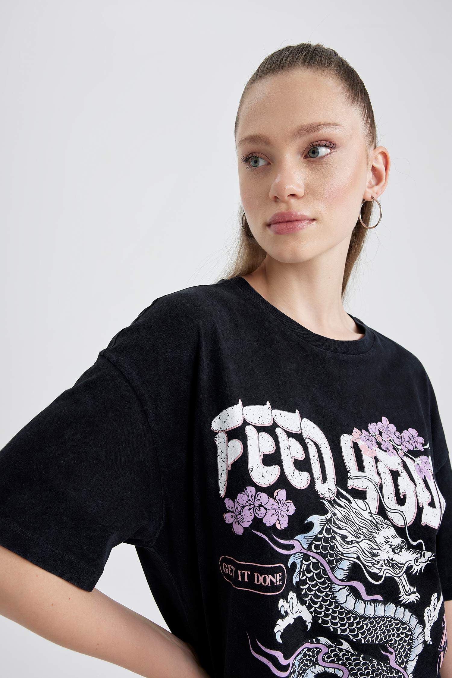 Coool үлкен Қысқа жеңді футболка