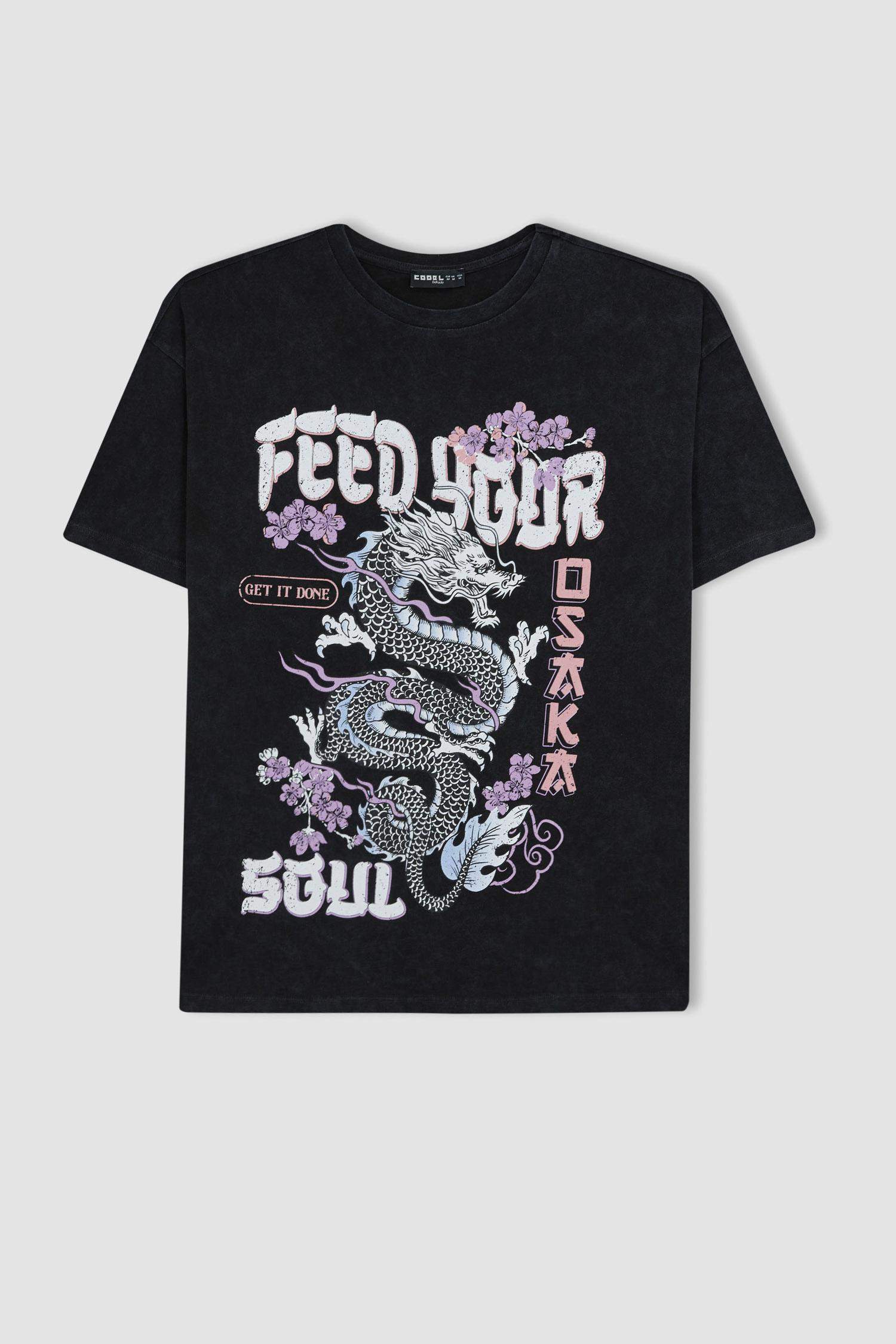 Coool үлкен Қысқа жеңді футболка