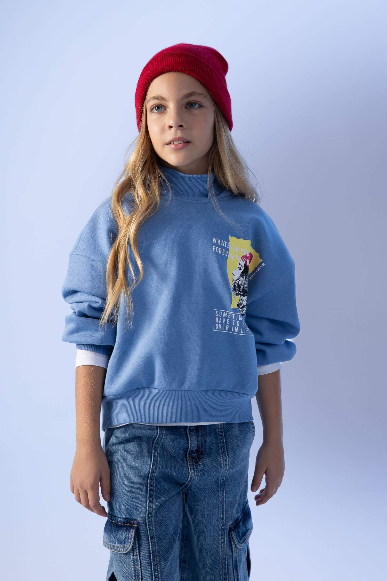 Sweat- Shirt Coupe Oversize Encapuchonné