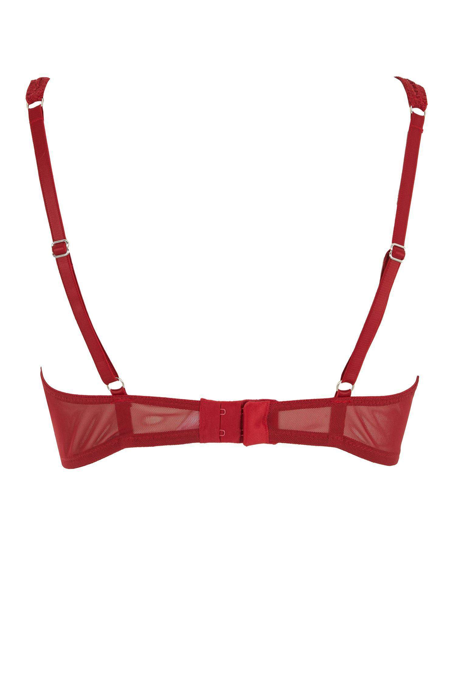 Fall in Love Dantelli Kapsız Pedsiz Balenli Bra