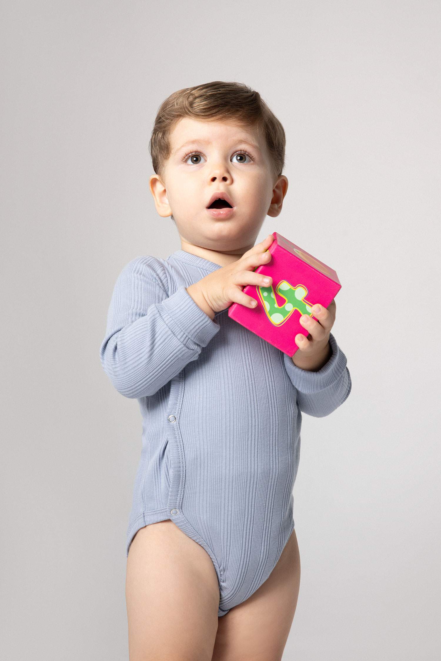 Baby Boy 2 piece Long Sleeve Long Sleeve Snap Body