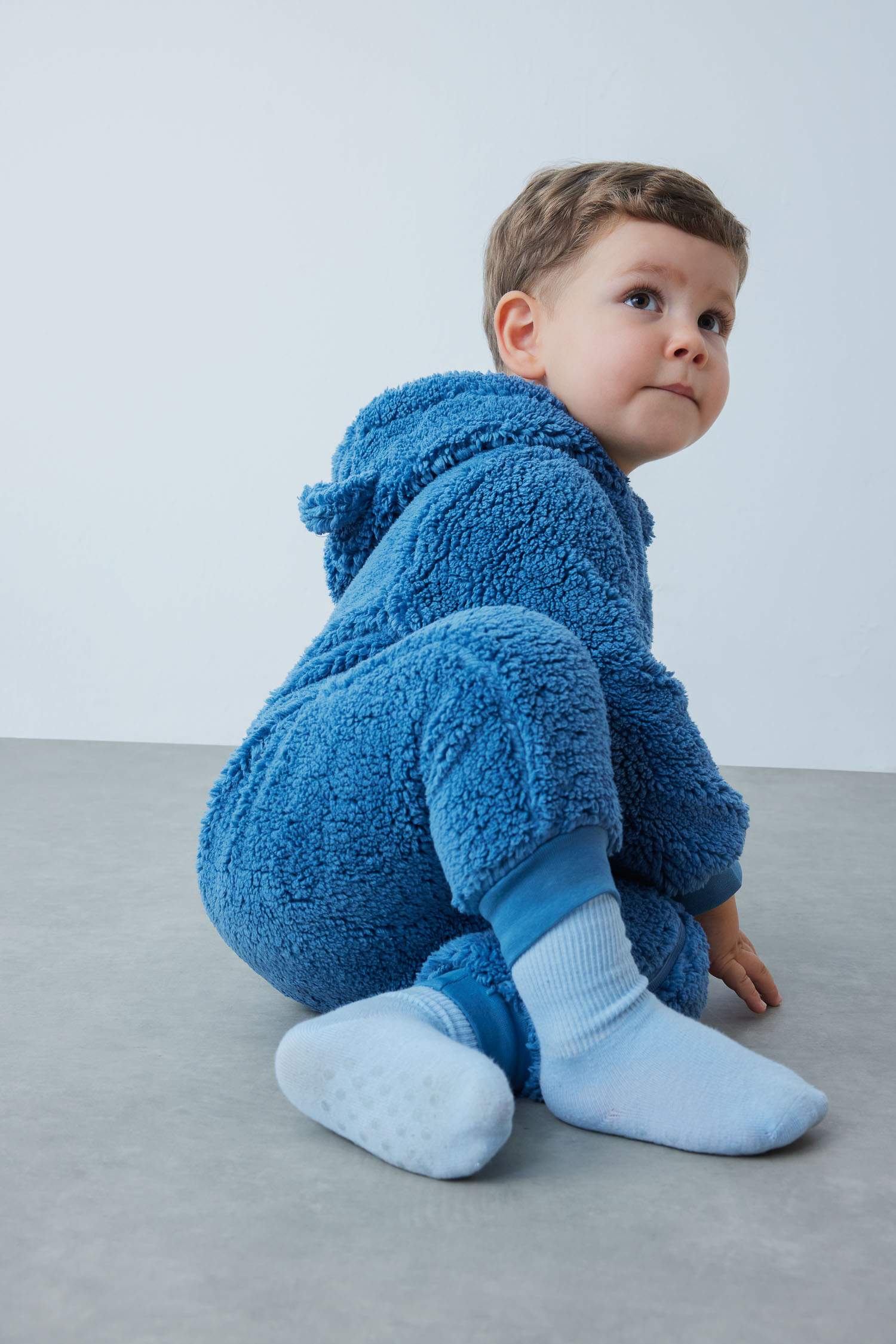 Комбінезон довгий подıл Плюш для малюків хлопчиків