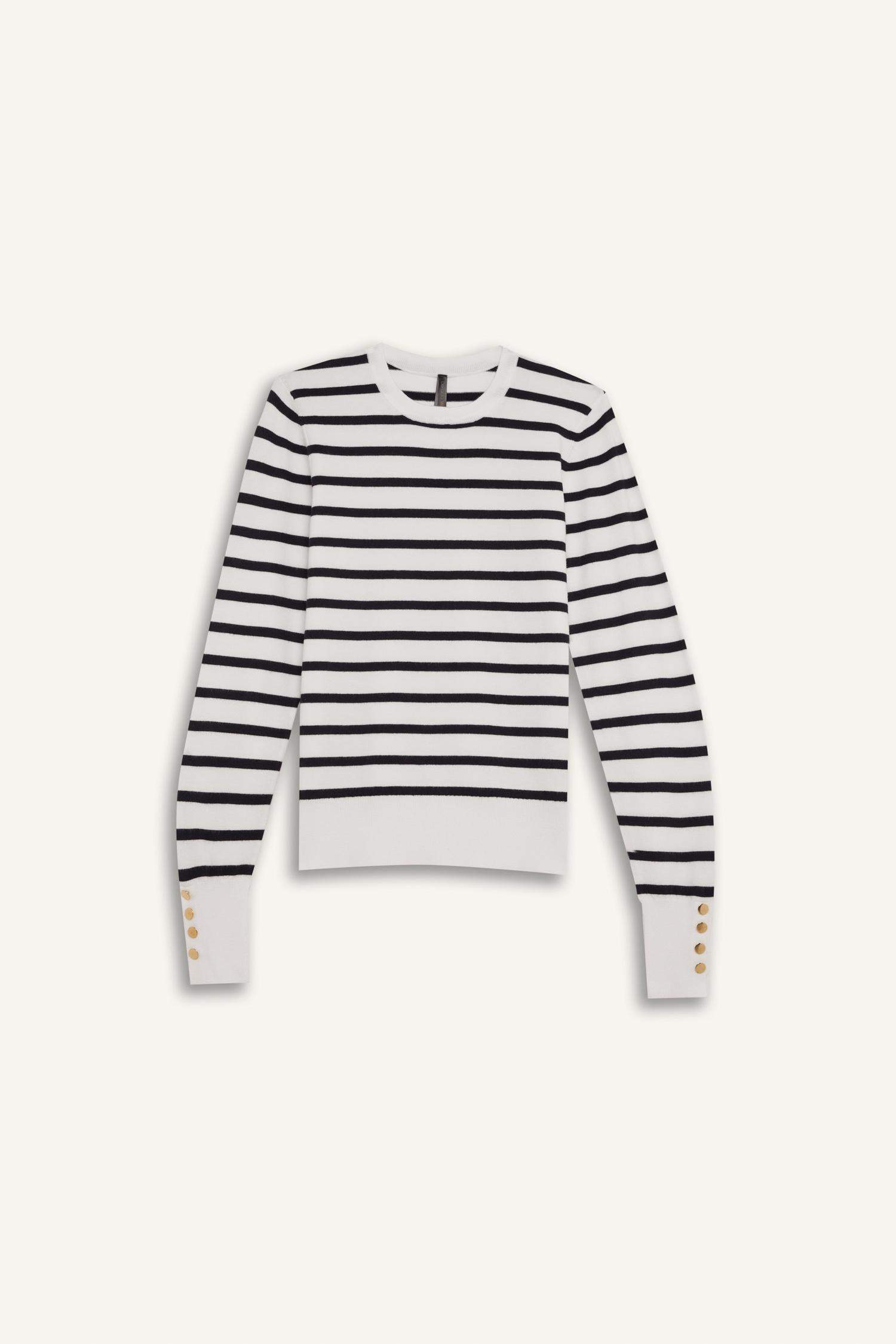 بلوز صوف قصة عادية بياخة مستديرة