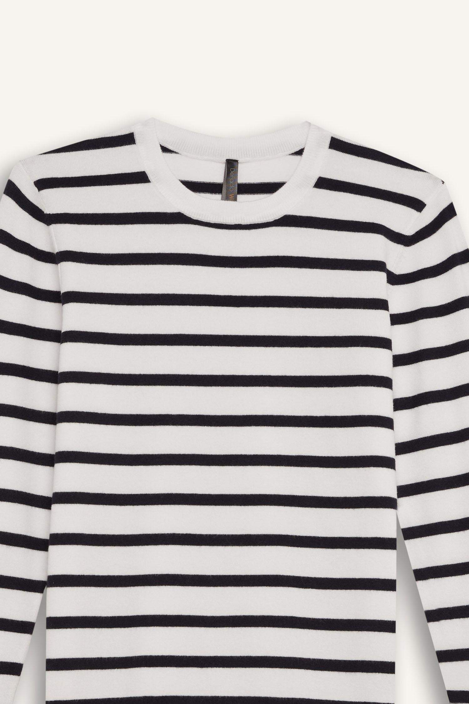 بلوز صوف قصة عادية بياخة مستديرة