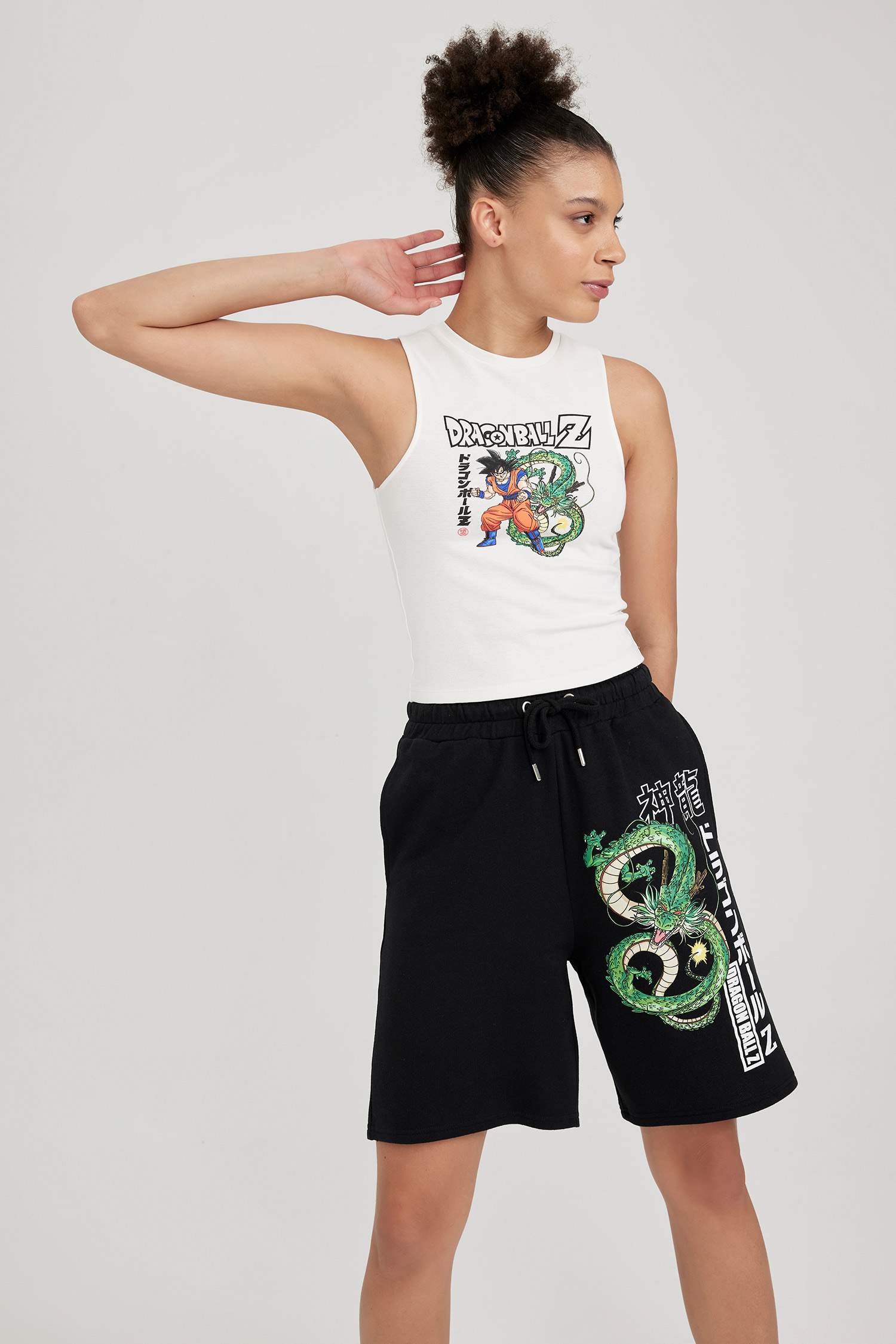 Slim Fit Printed Dragon Ball T-Shirt