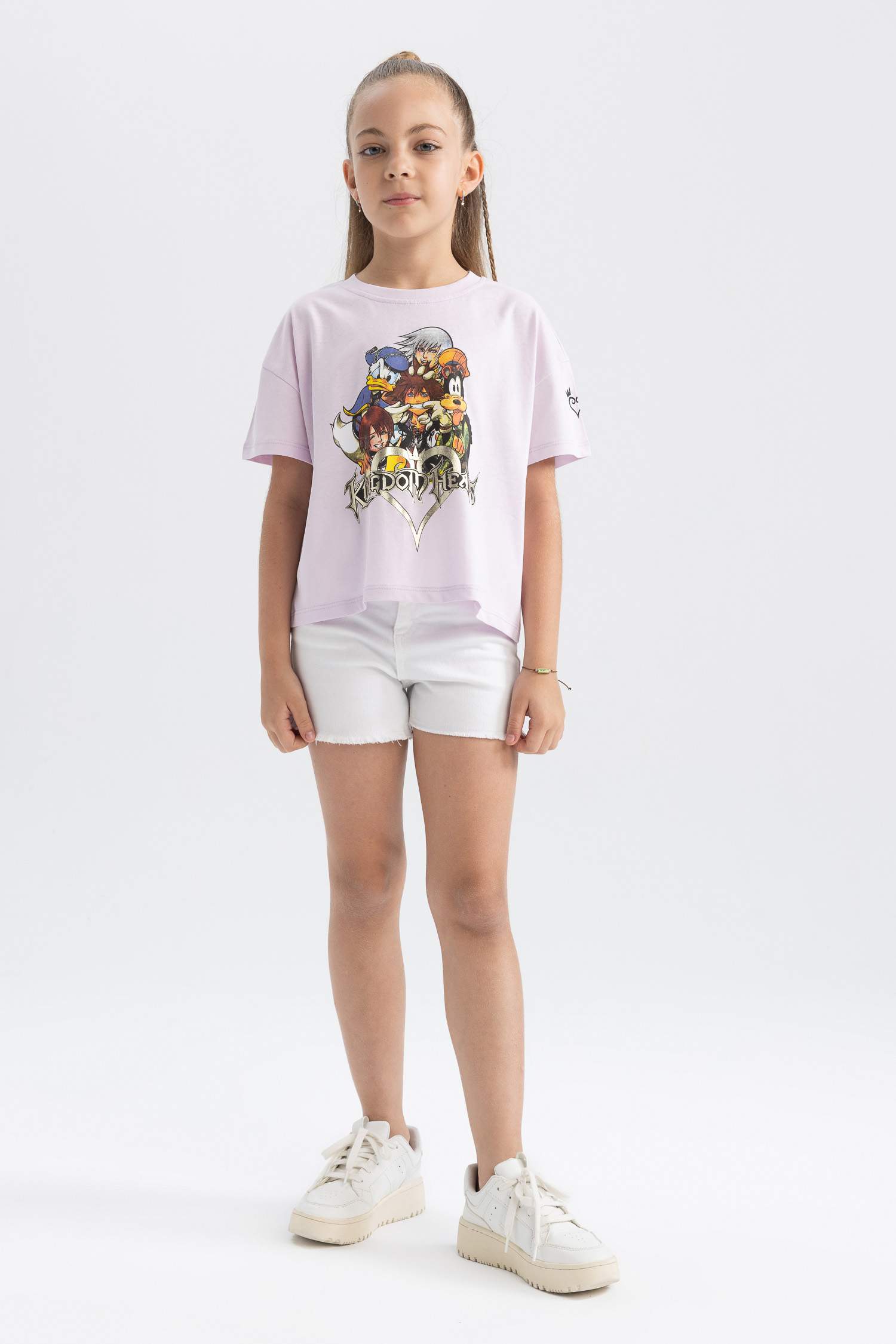 Crop Short Sleeve T-Shirt