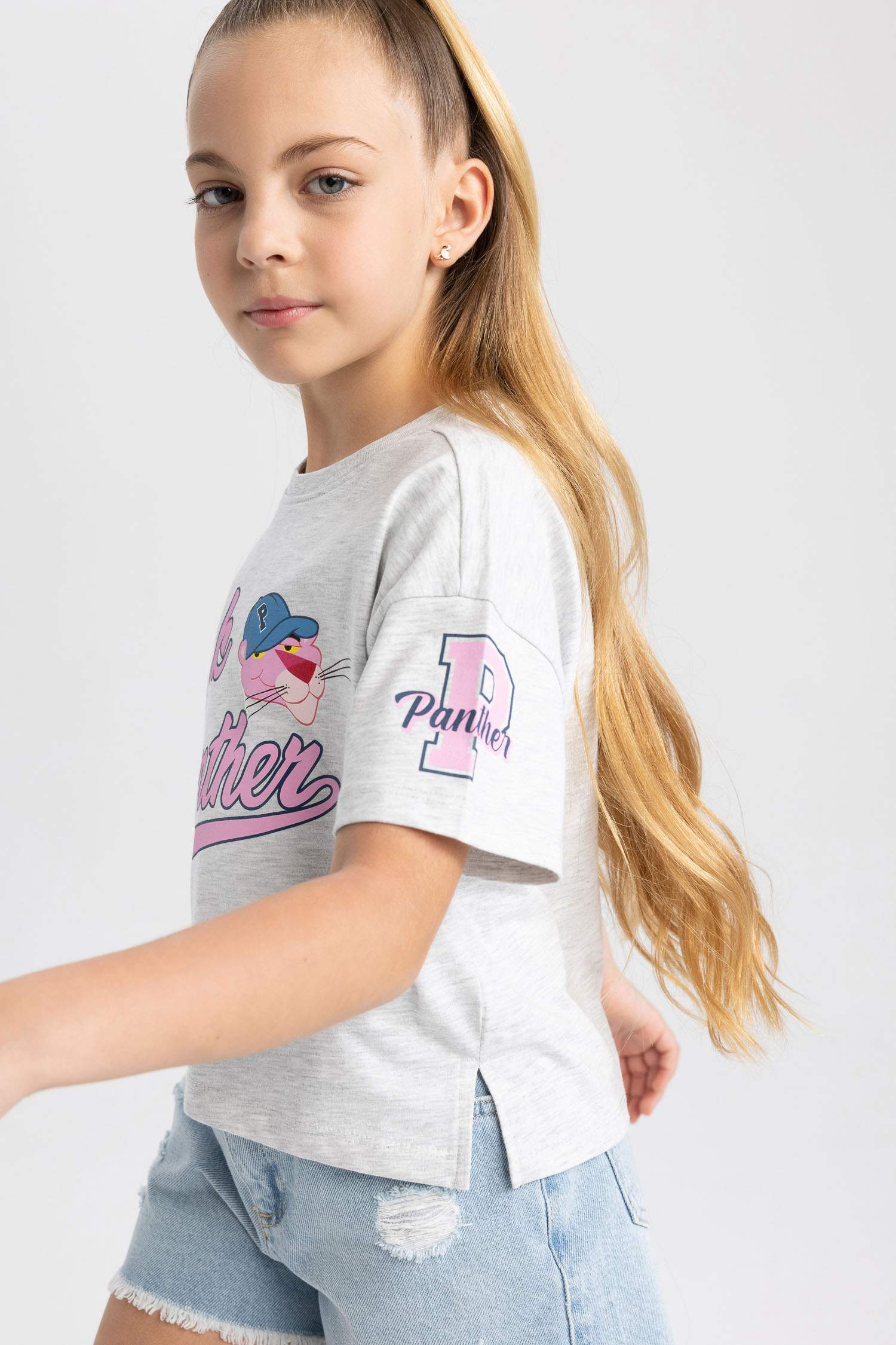 تي شيرت كروب بناتي من بينك بانثر