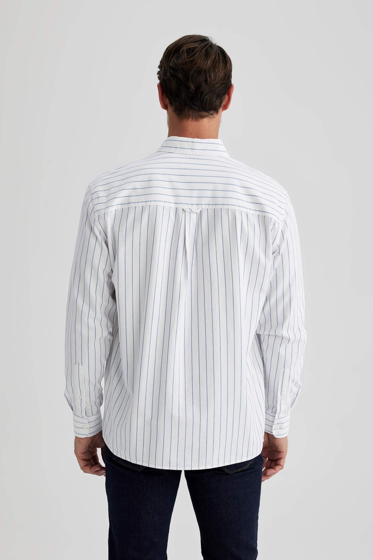 Chemise Coupe Relaxant À Manches Longues