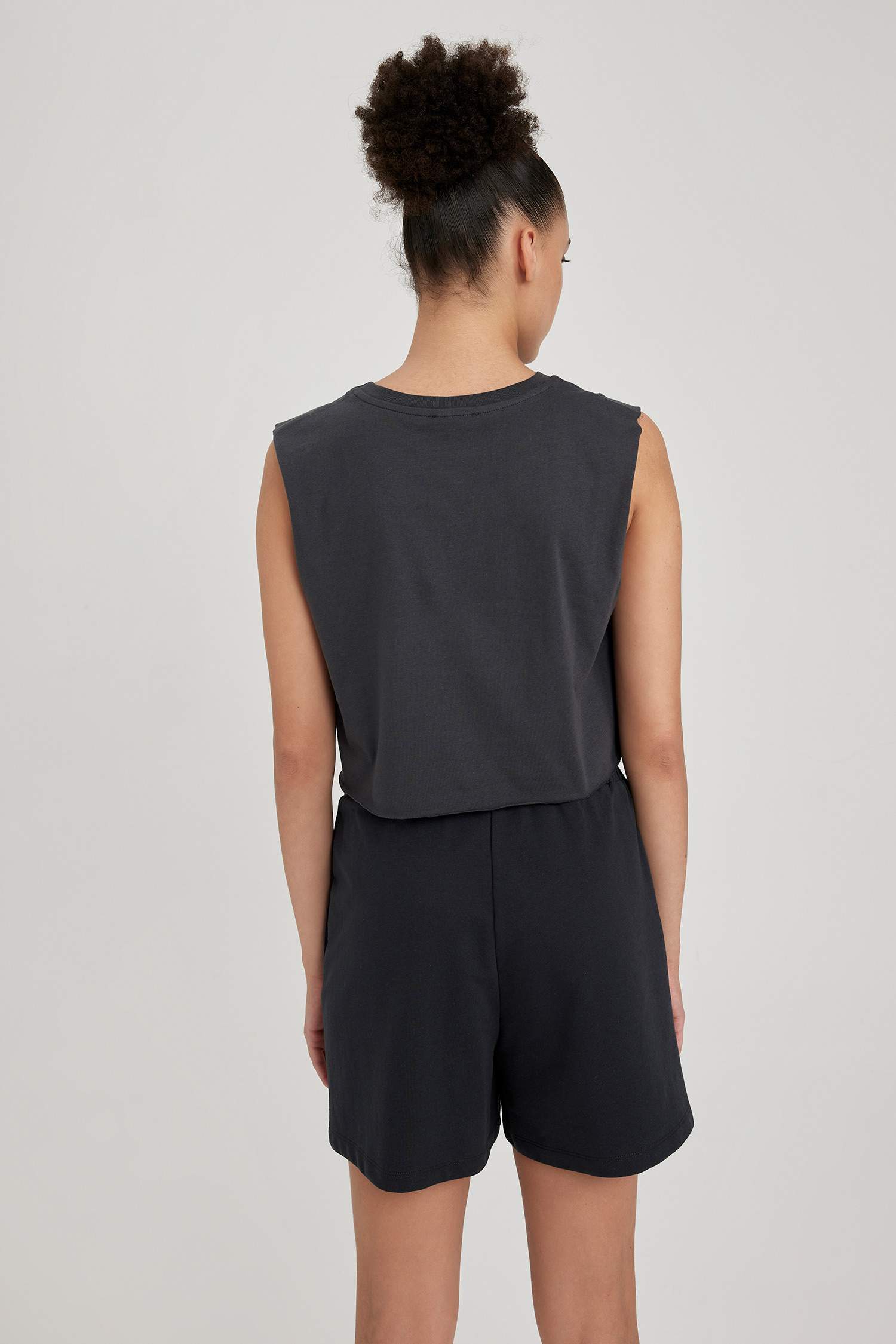 Débardeur ample Imprimé Coton