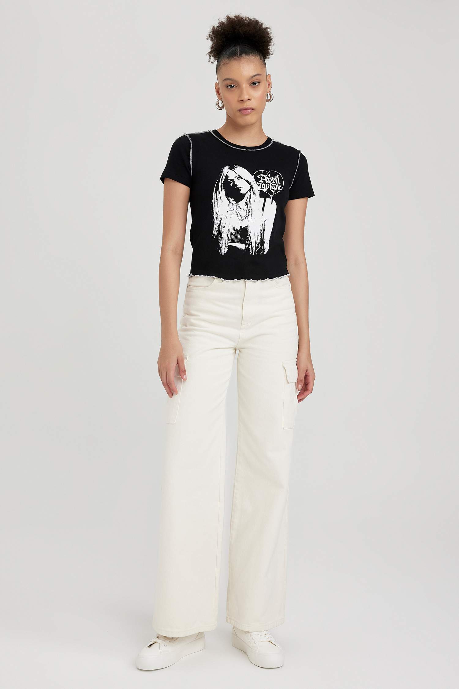 تي شيرت سليم فيت مطبوع من AC/DC