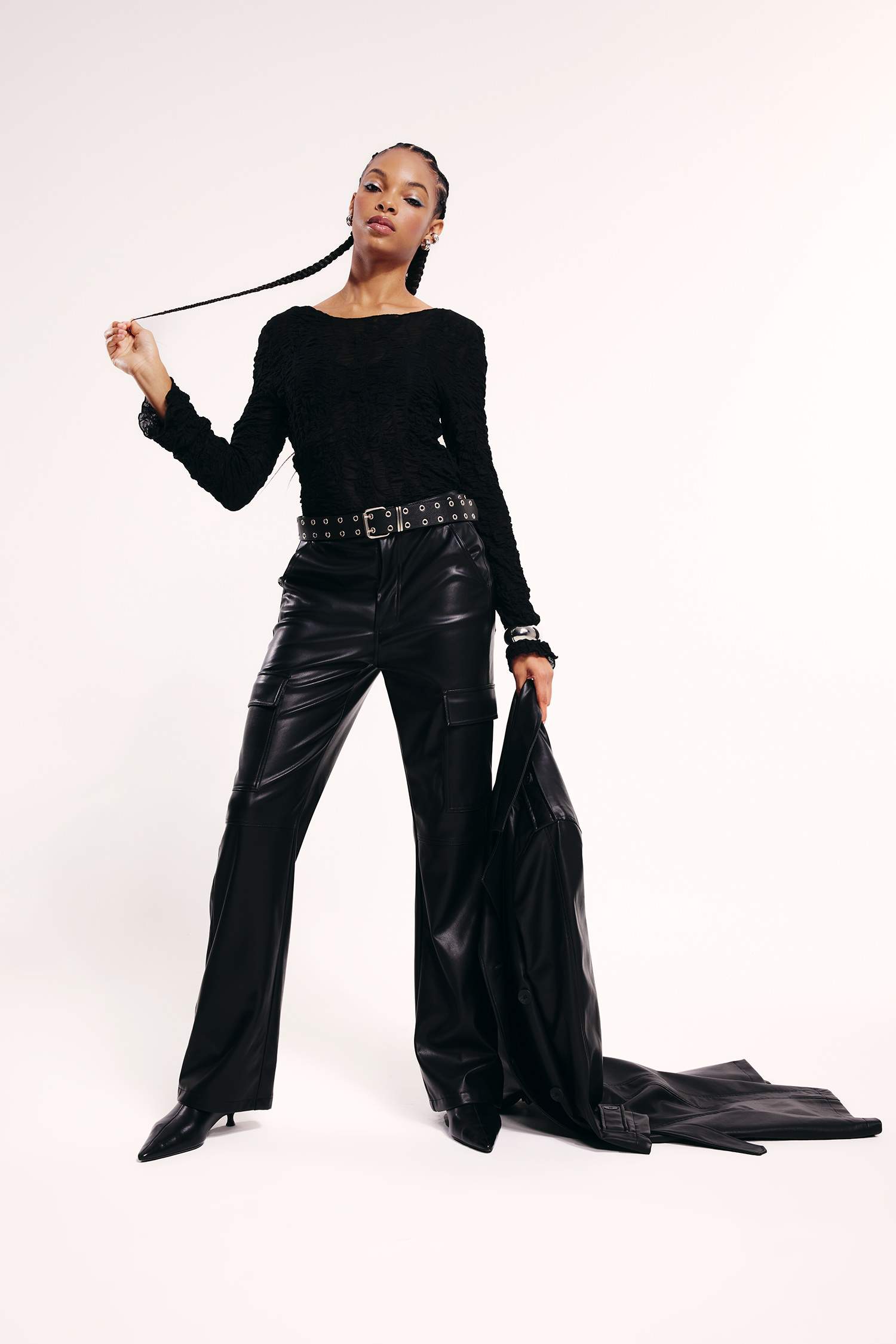 Pantalon Cargo Coupe Droite