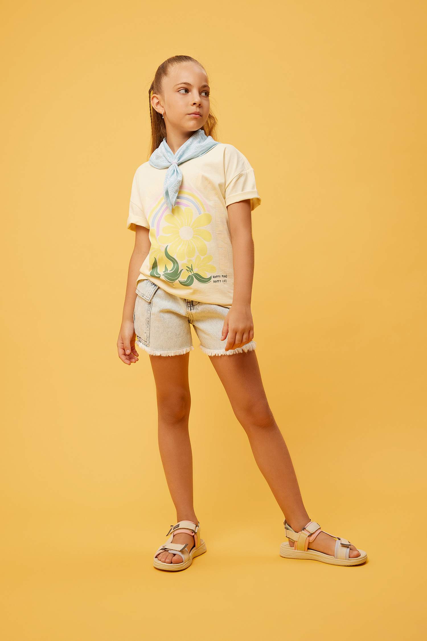 Girl Cargo Fit Shorts