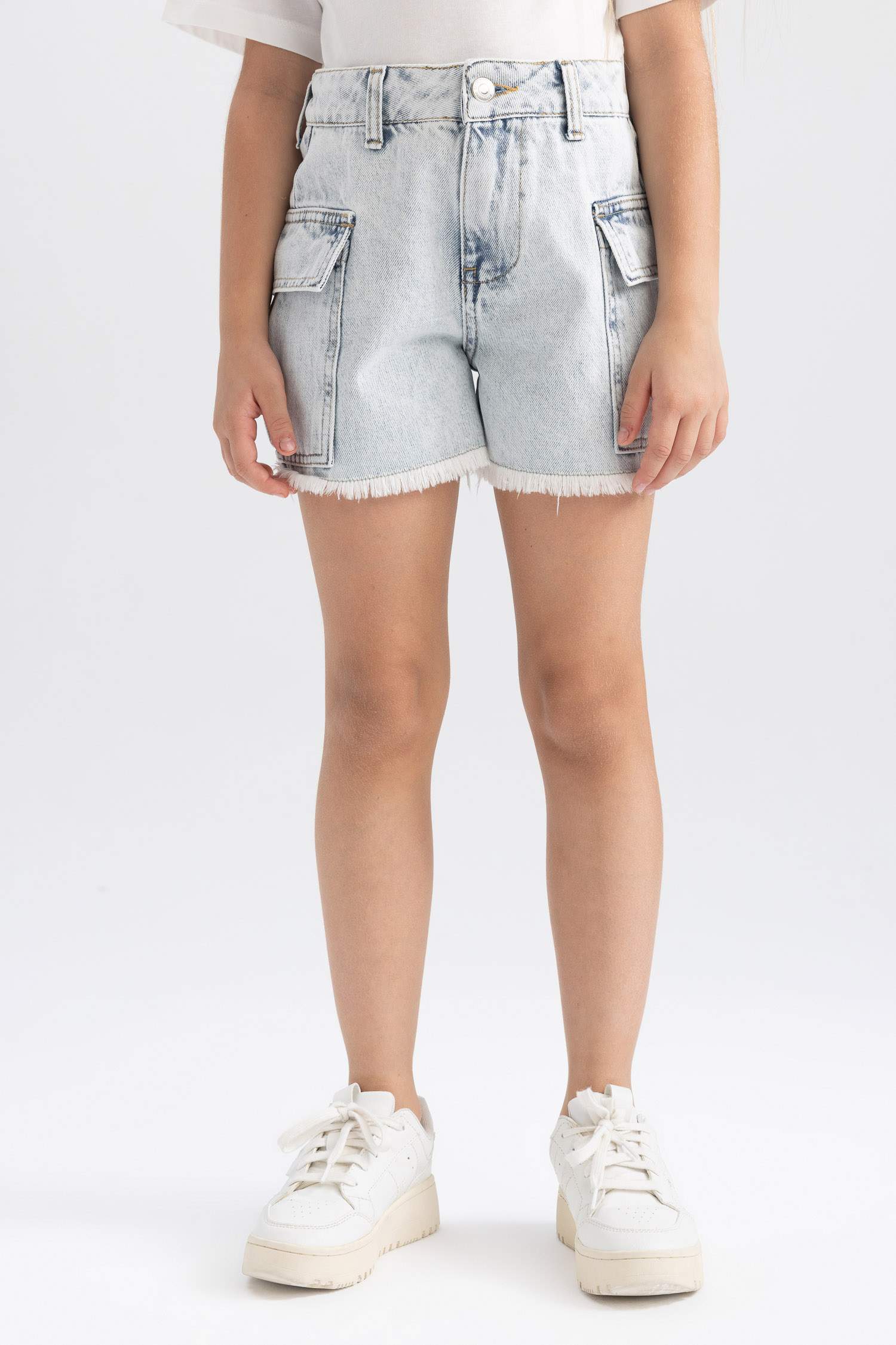 Girl Cargo Fit Shorts