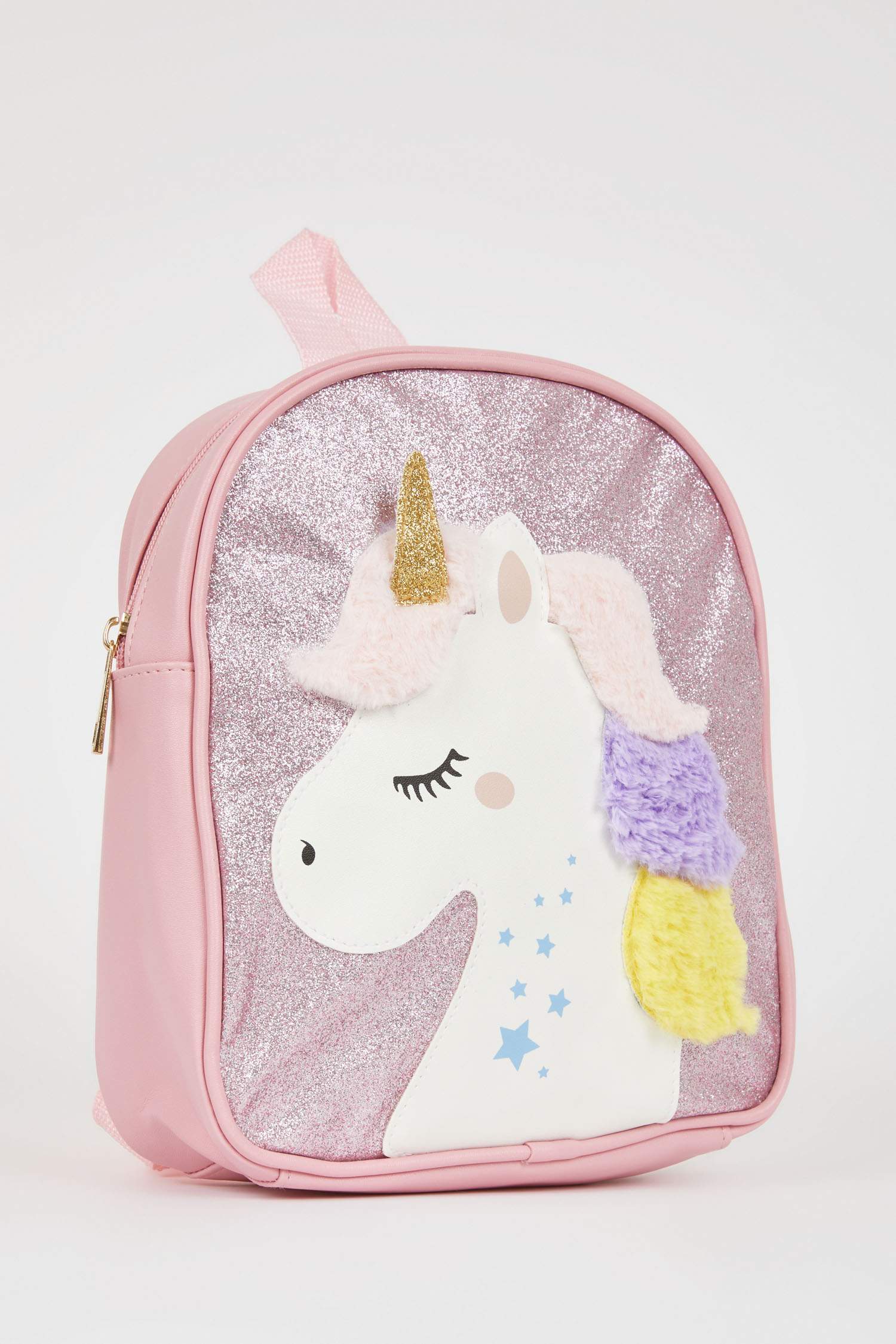 Girl Faux Leather Backpack