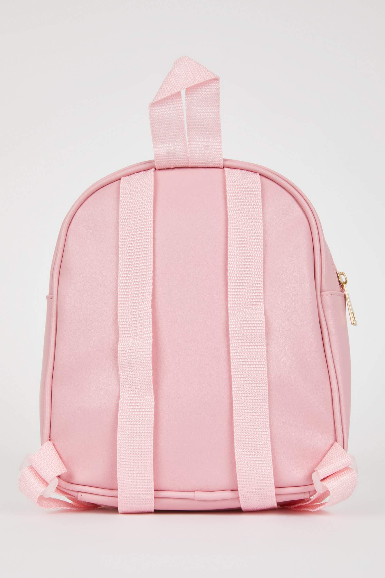 Girl Faux Leather Backpack