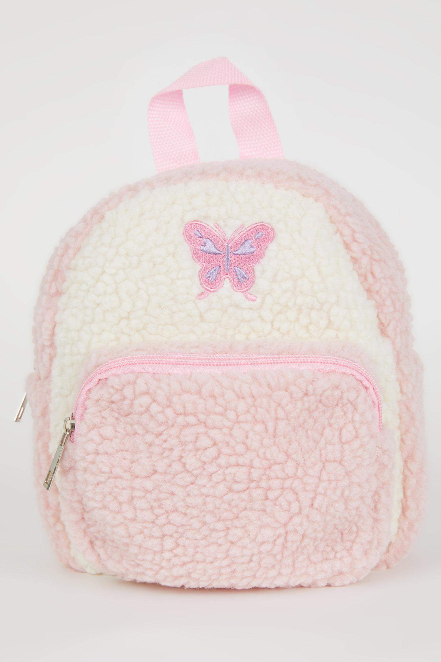 Kız Çocuk Pelüş Sırt Çantası