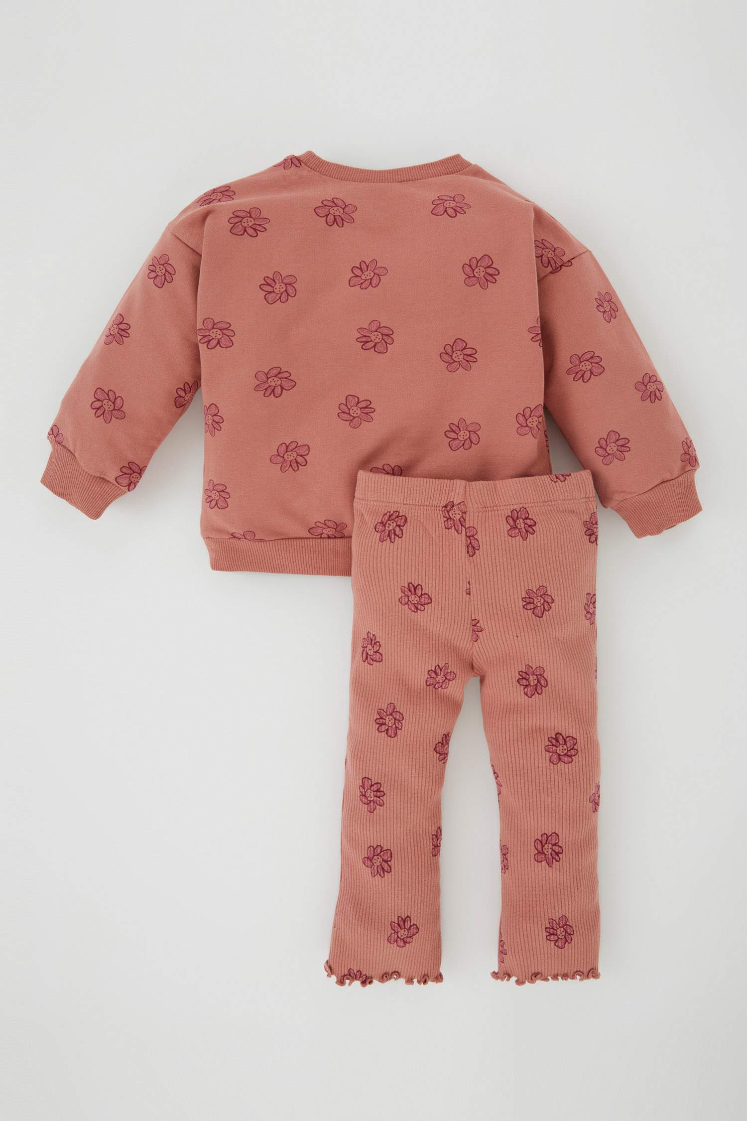 з 2-х речей стандартного крою всюди надруковано з довгим рукавом Камзол для малюків дівчаток