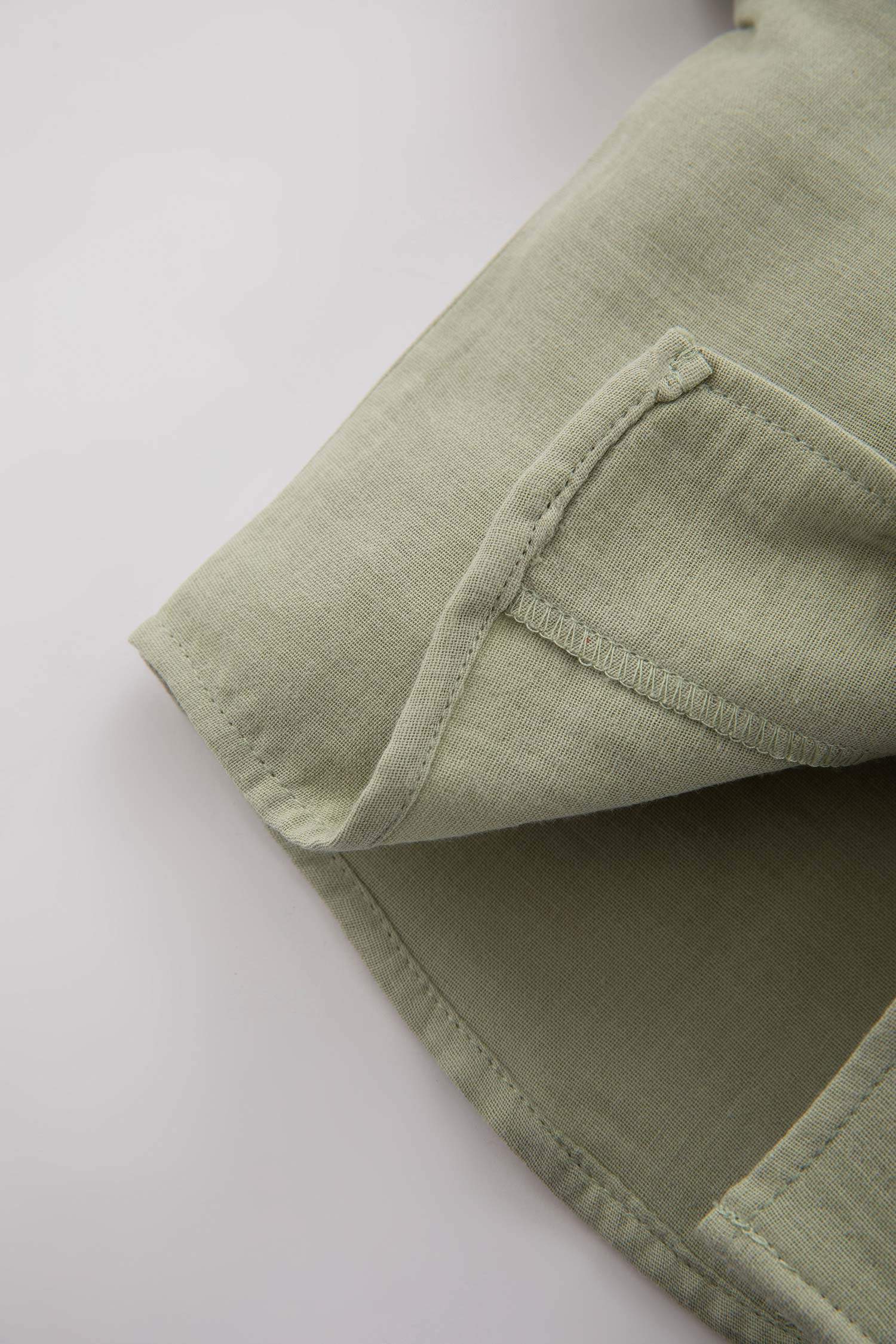 Baby Boy Muslin Short Sleeve Shirt