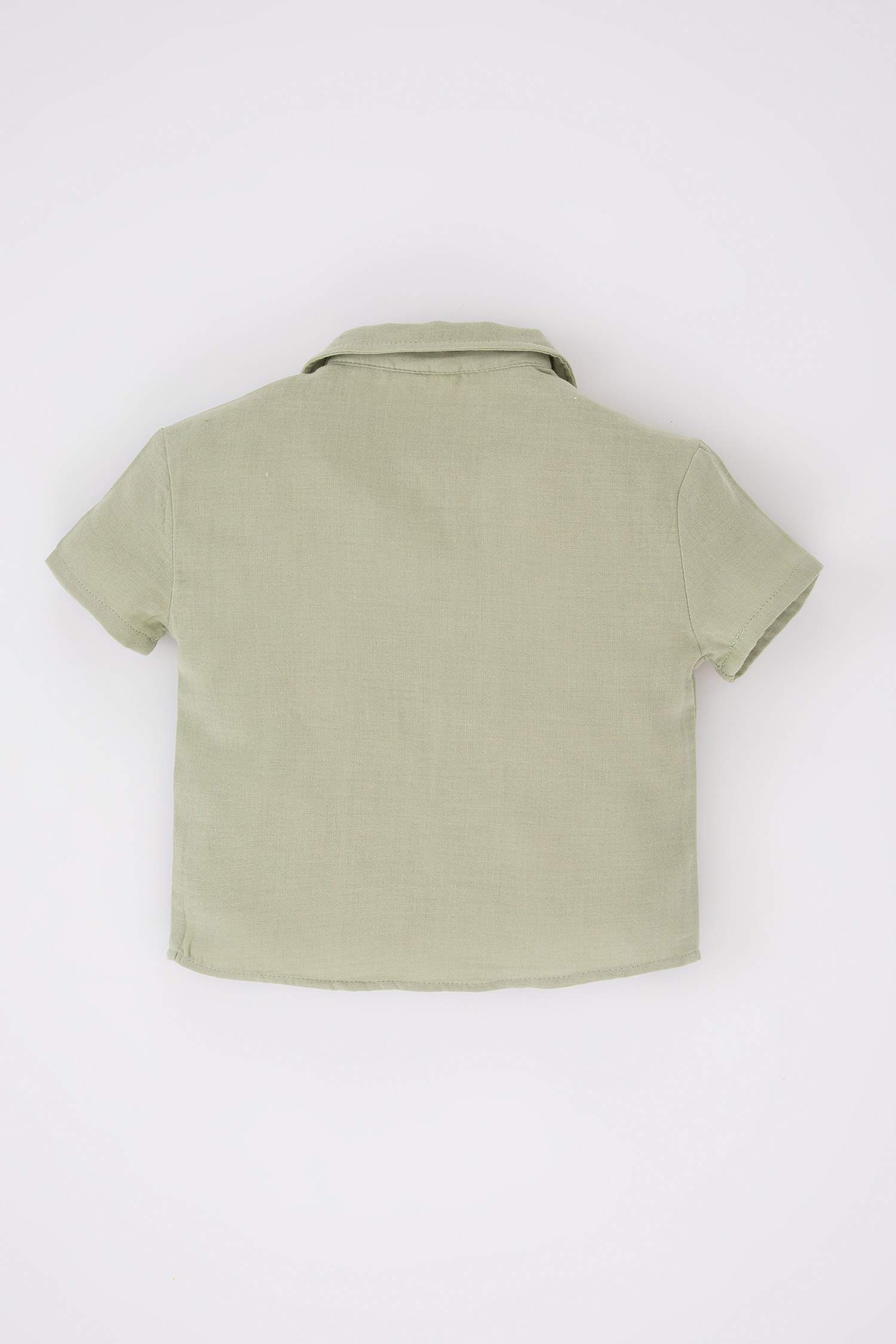 Baby Boy Muslin Short Sleeve Shirt