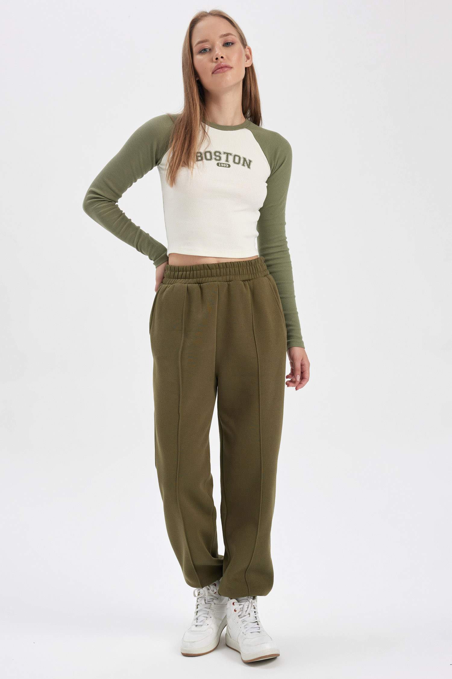 Coool тоқылған Ұзын жеңді футболка