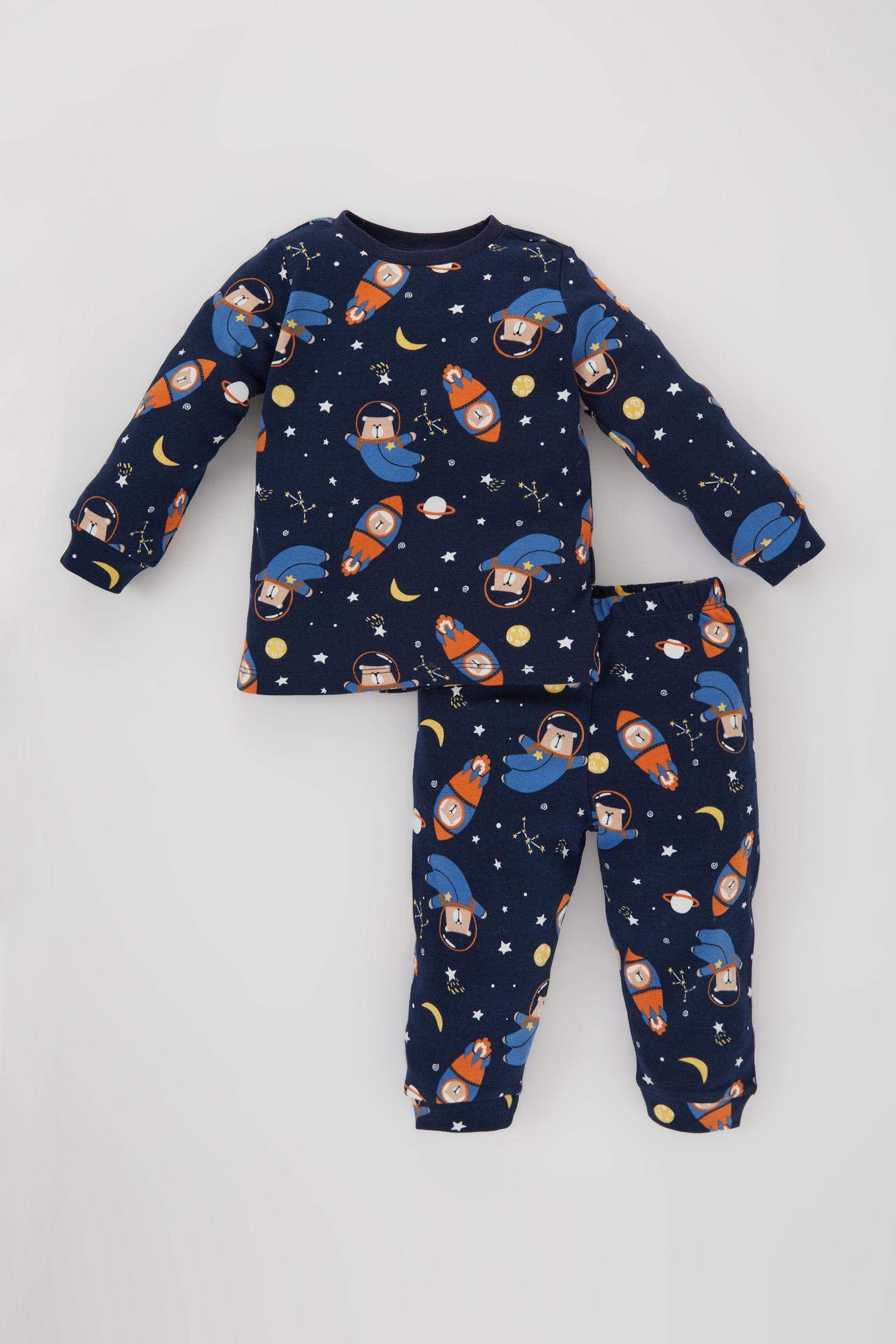 Baby Boy Space Printed 2 Piece Pajama Set