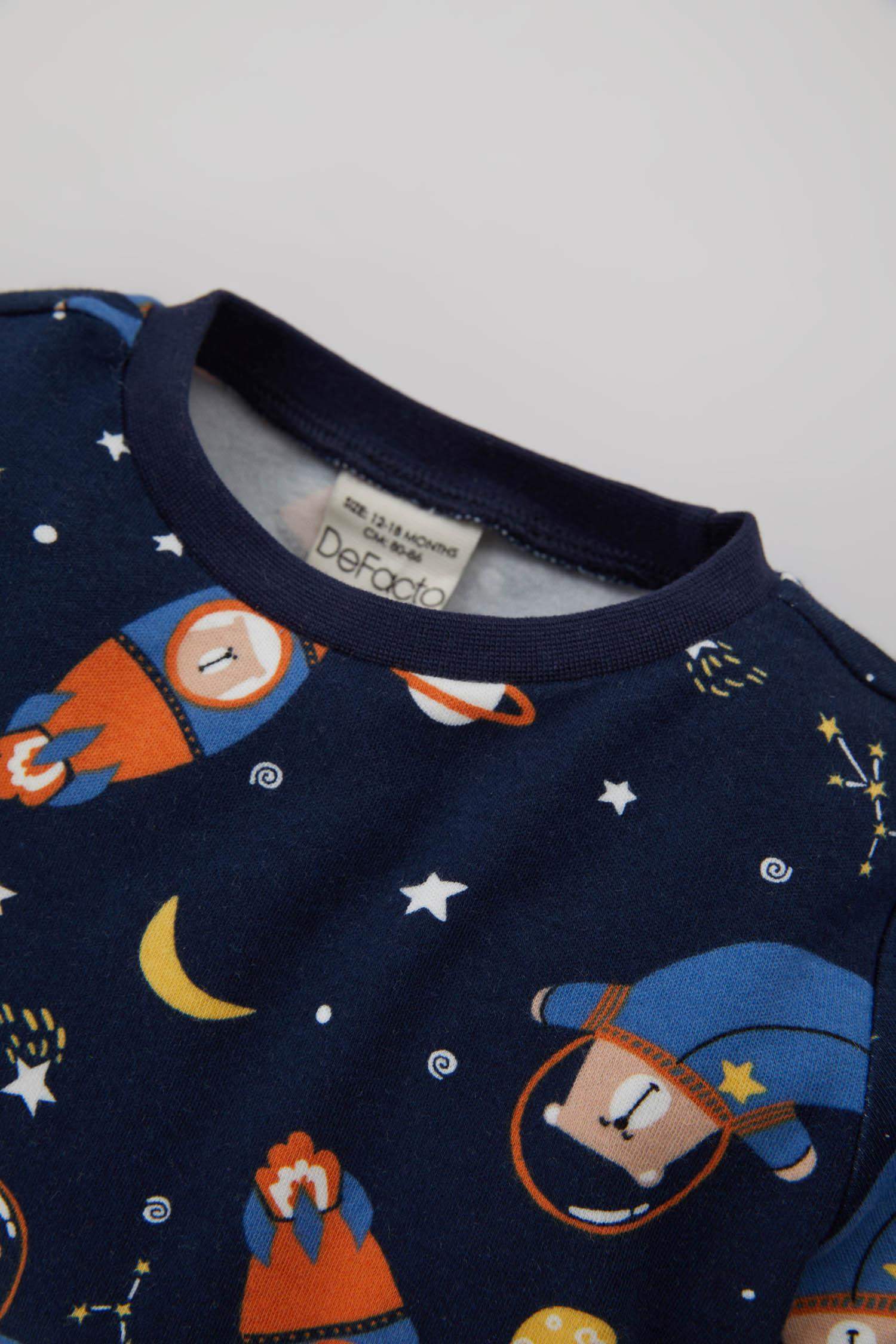 Baby Boy Space Printed 2 Piece Pajama Set