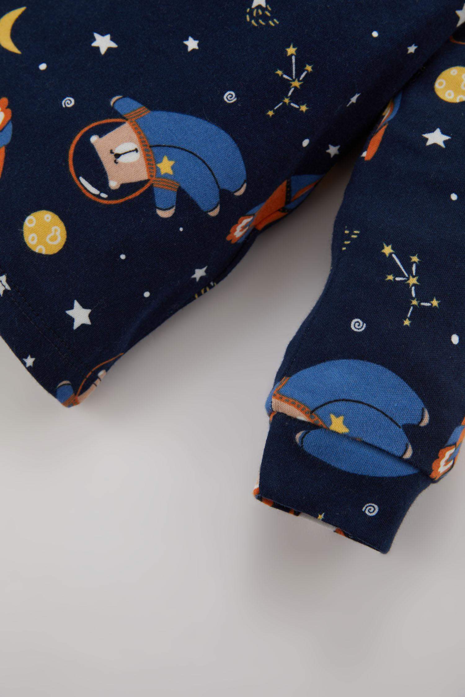 Baby Boy Space Printed 2 Piece Pajama Set