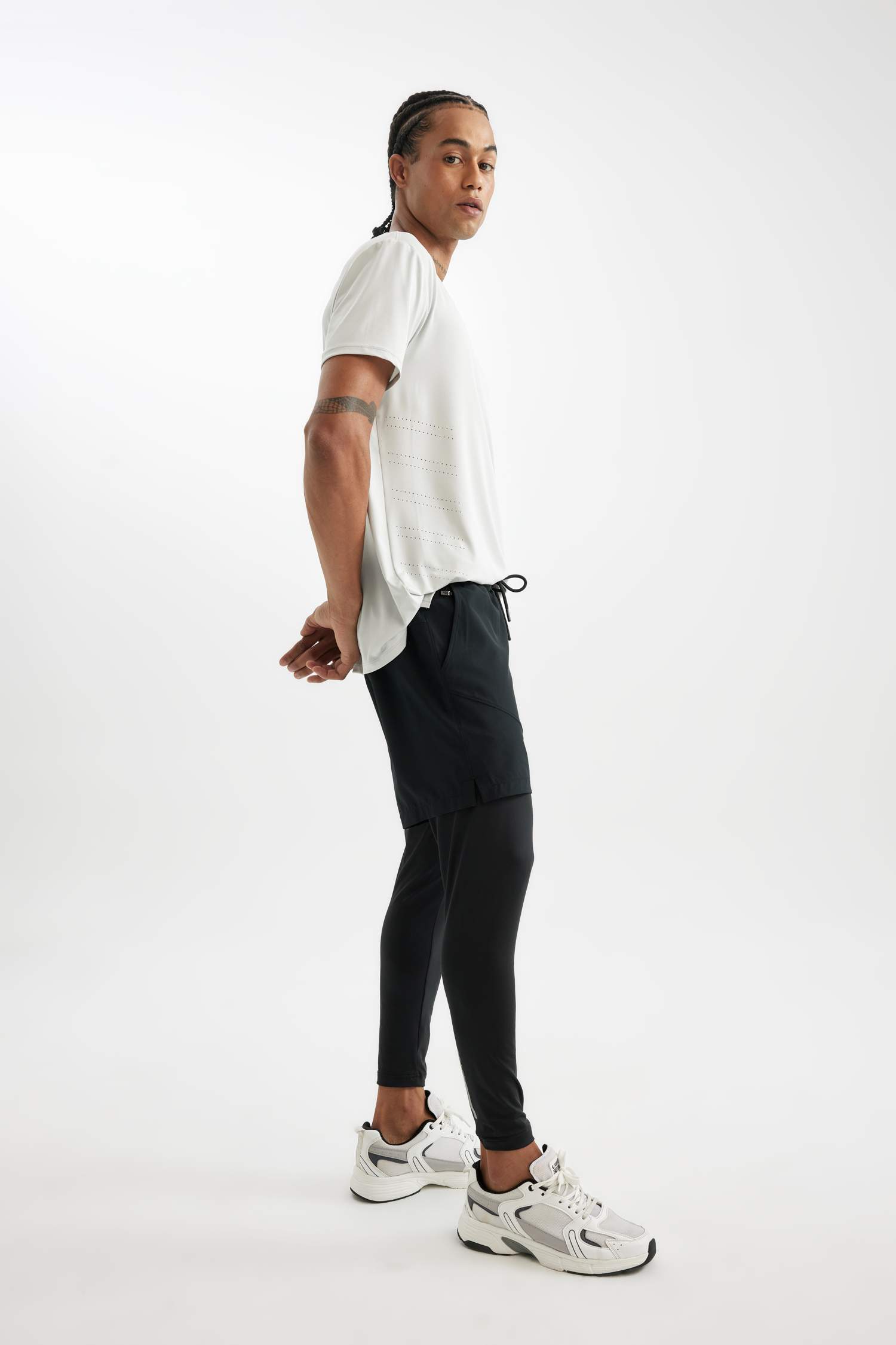 Slim Fit Woven Shorts