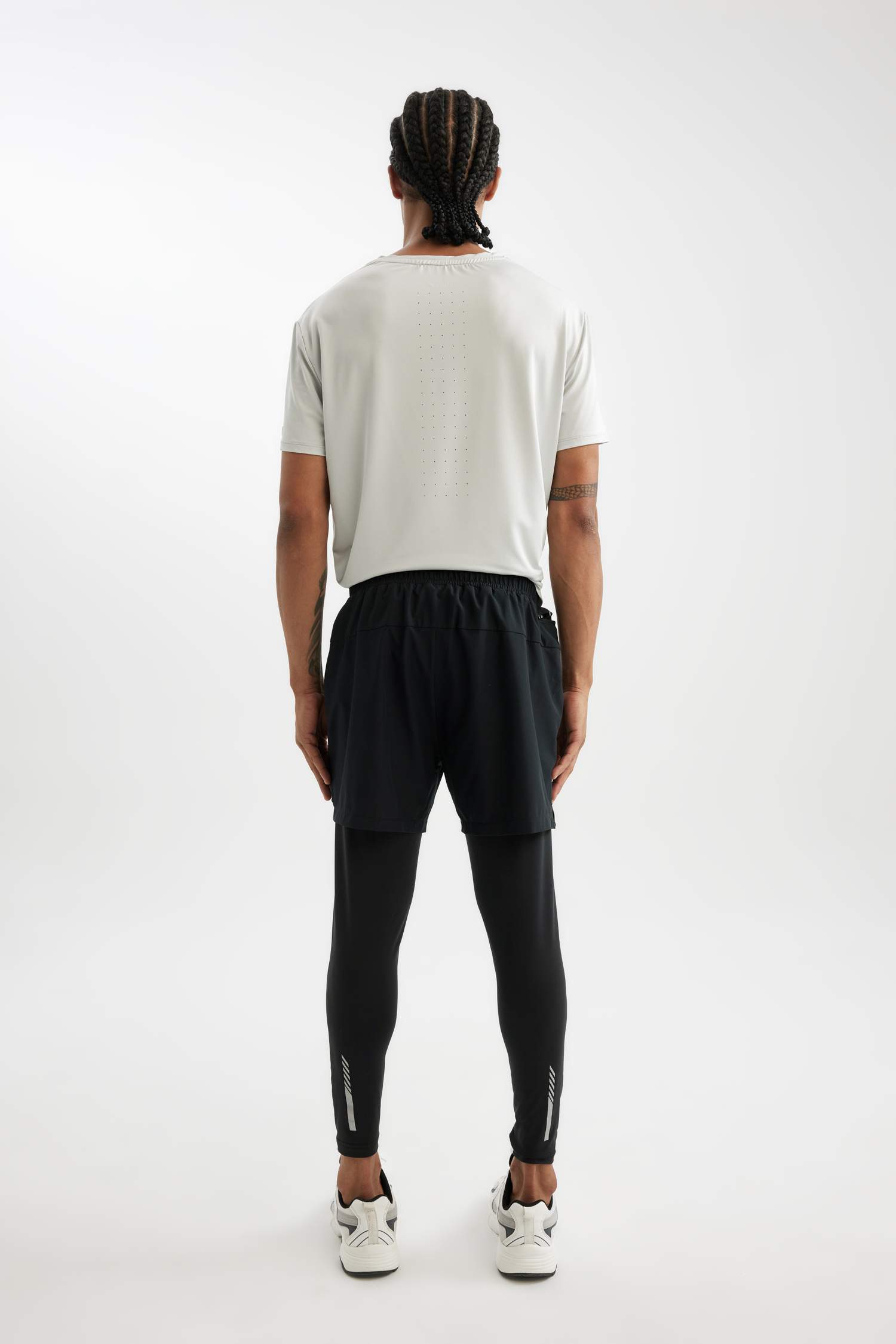 Slim Fit Woven Shorts