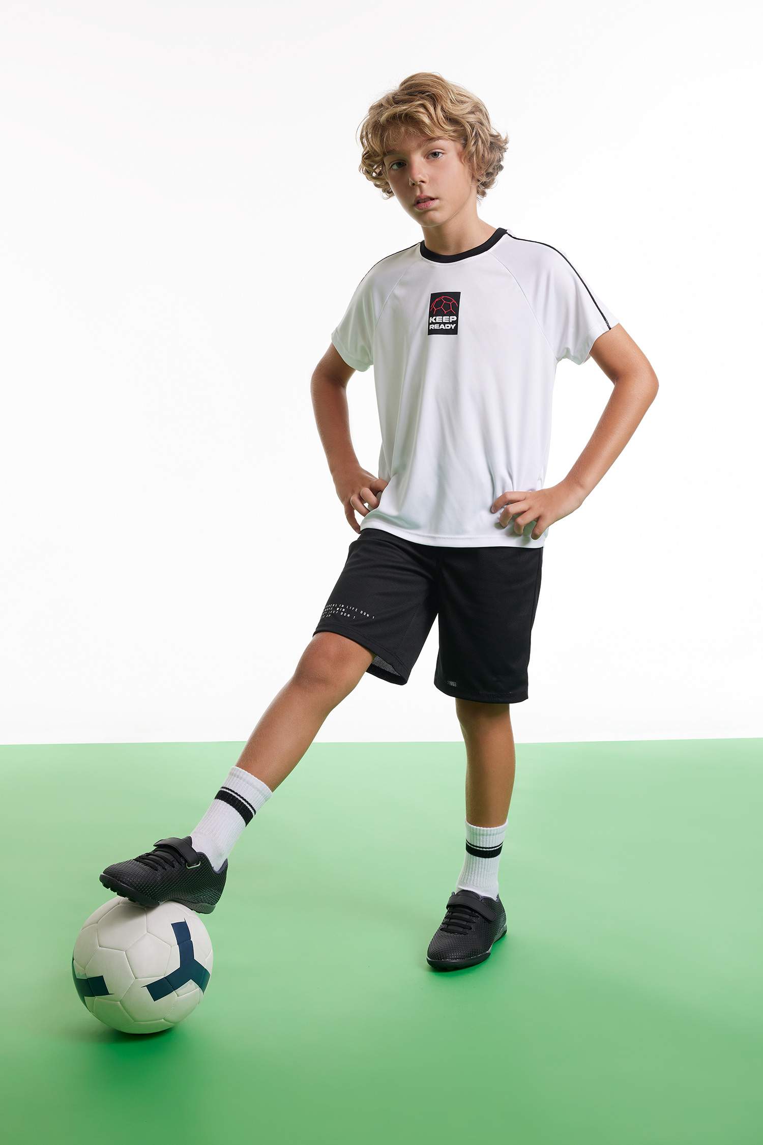 T-Shirt Oversize Imprimé À Manches Courtes