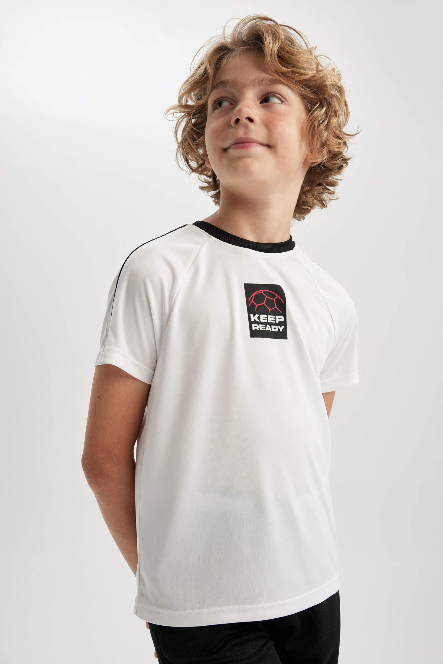 T-Shirt Oversize Imprimé À Manches Courtes