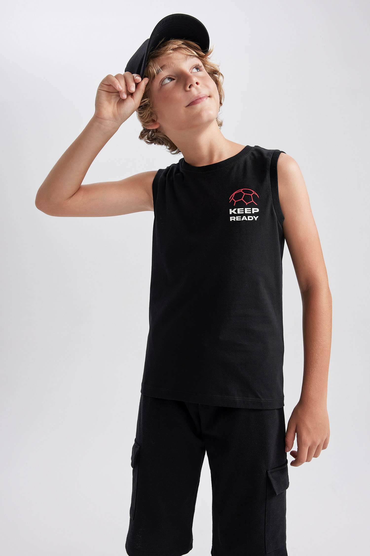 Майка з круглим вирізом для хлопчиків