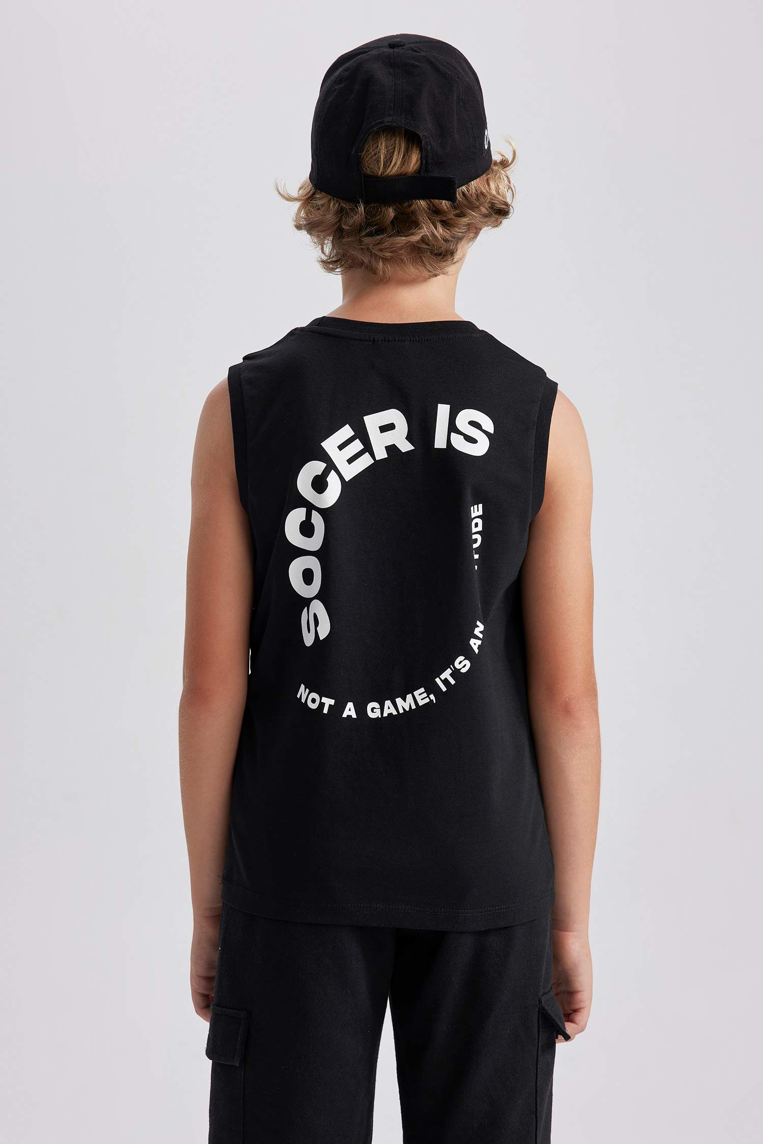 Майка з круглим вирізом для хлопчиків