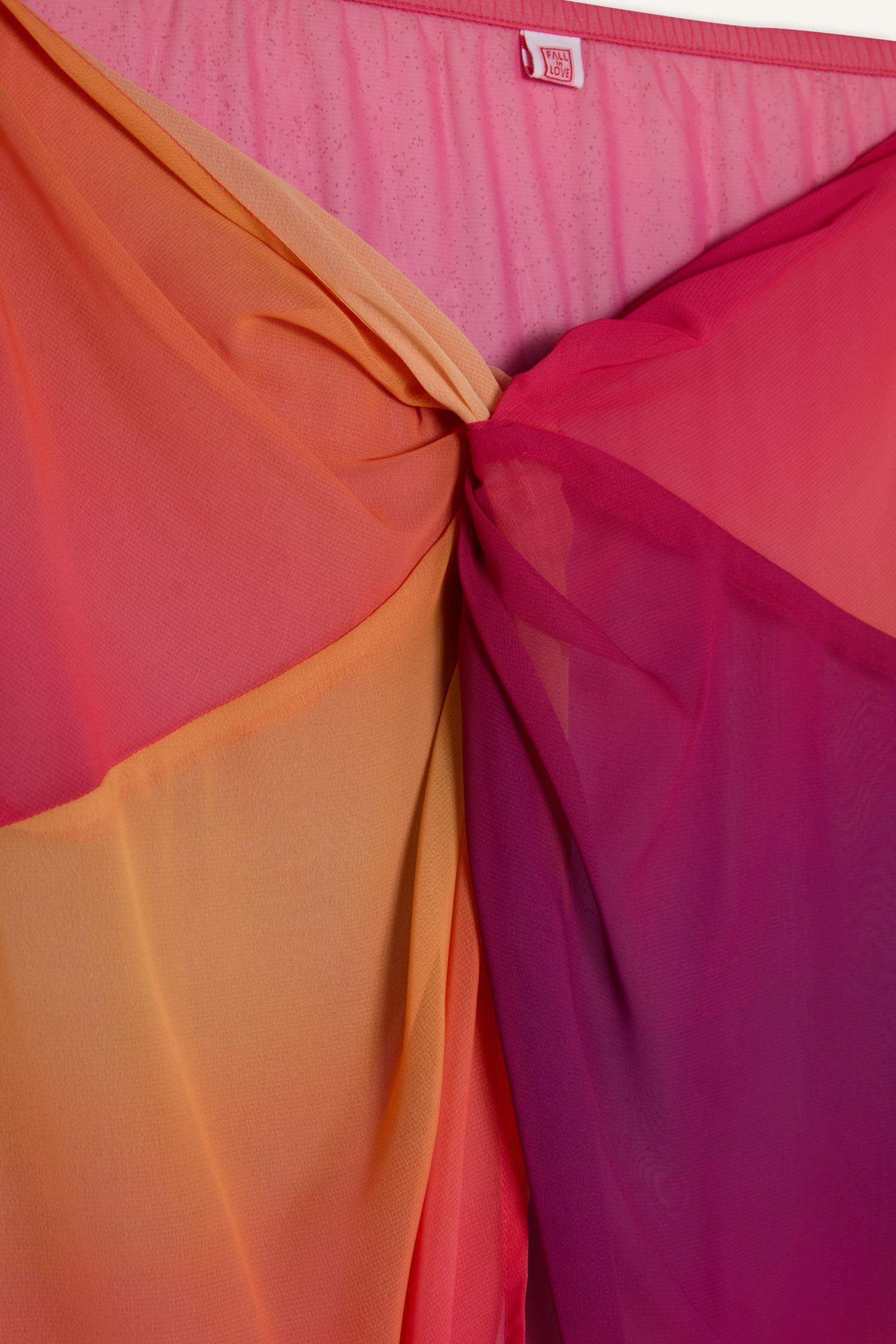 كيمونو بحر شيفون قصة عادية من Fall In Love