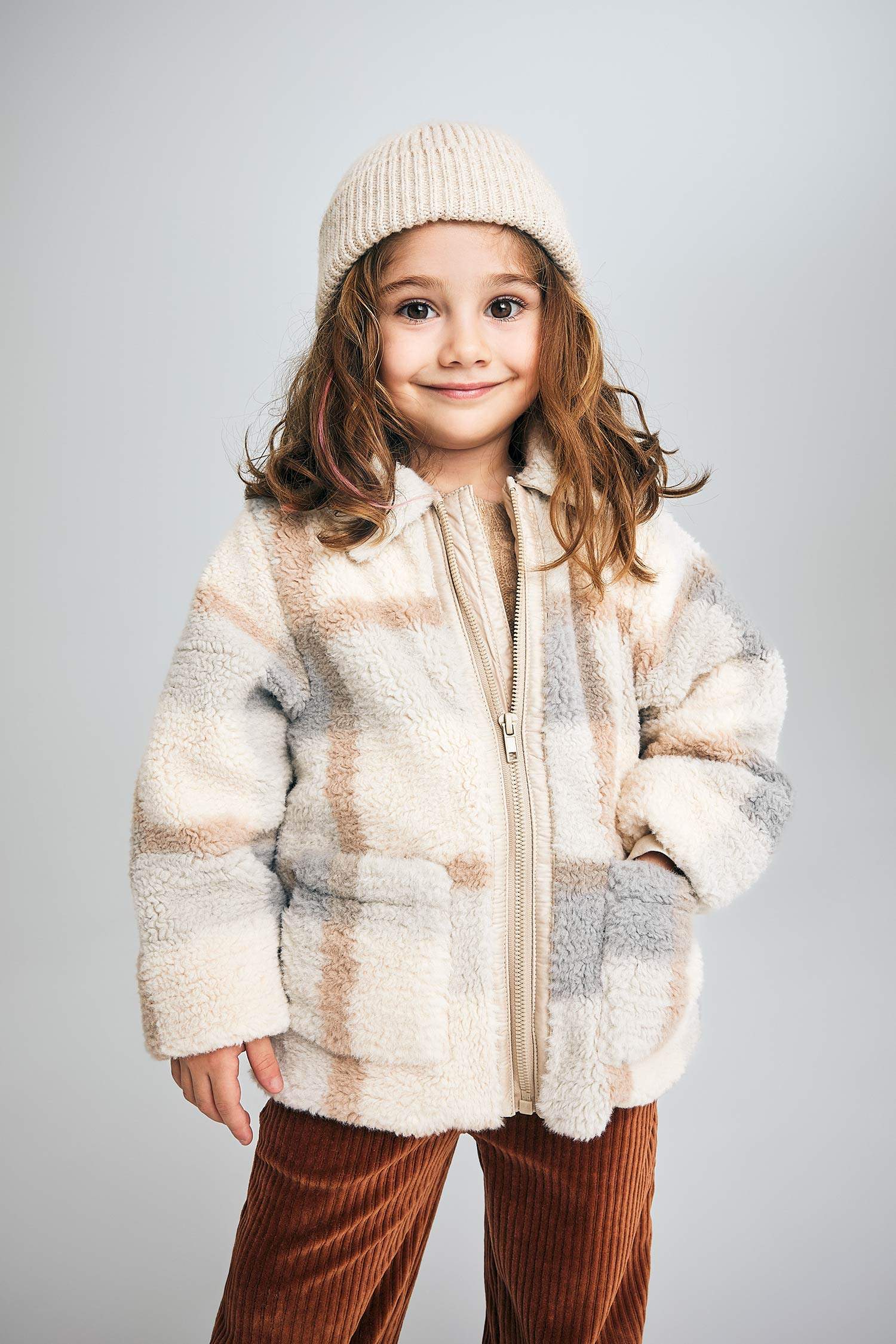 سترة ناعم بشكل جيد قصة عادية بياقة قميص