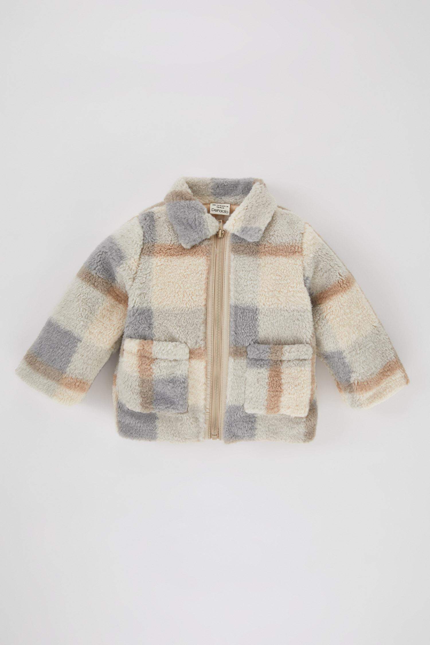 سترة ناعم بشكل جيد قصة عادية بياقة قميص