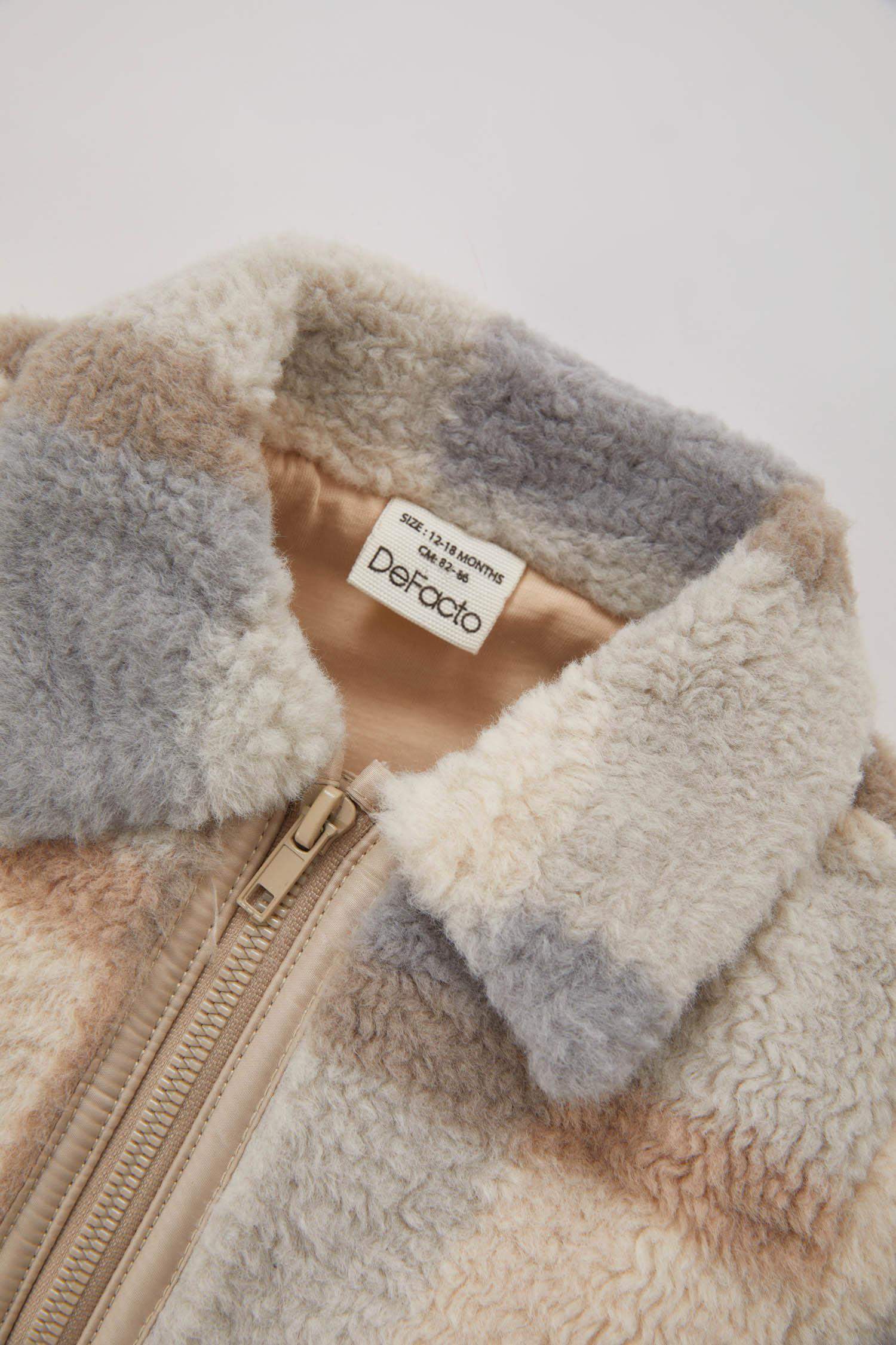 سترة ناعم بشكل جيد قصة عادية بياقة قميص