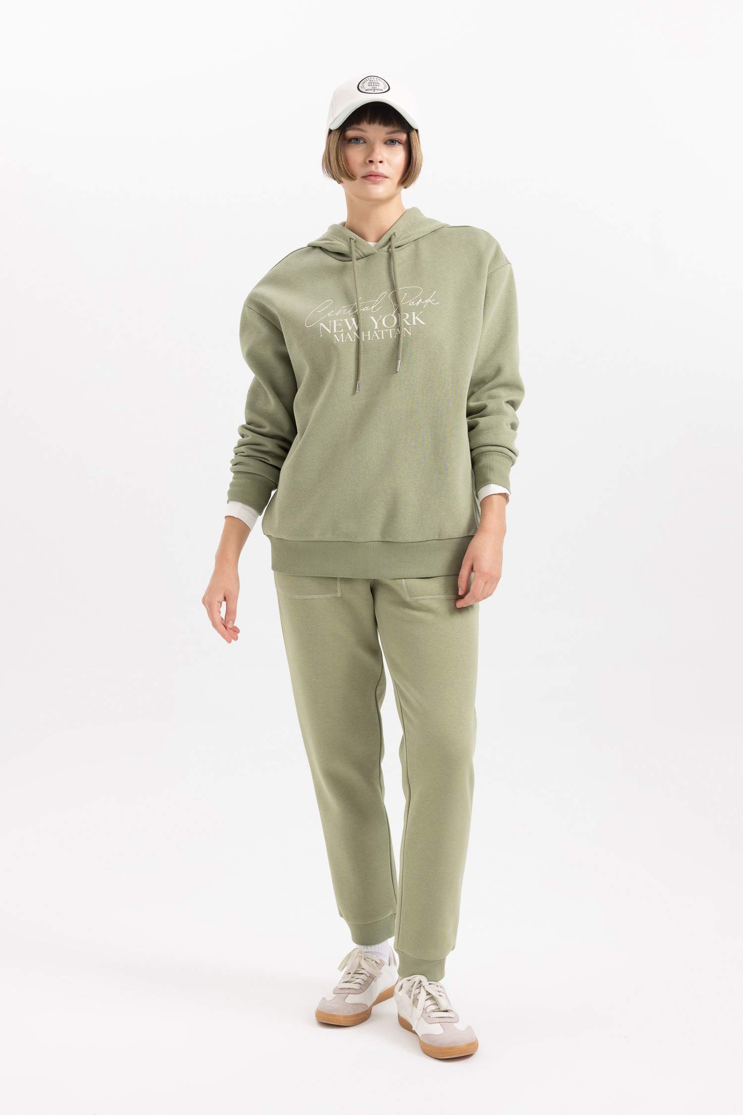 релакс пішімі слоган бас киімді Свитер