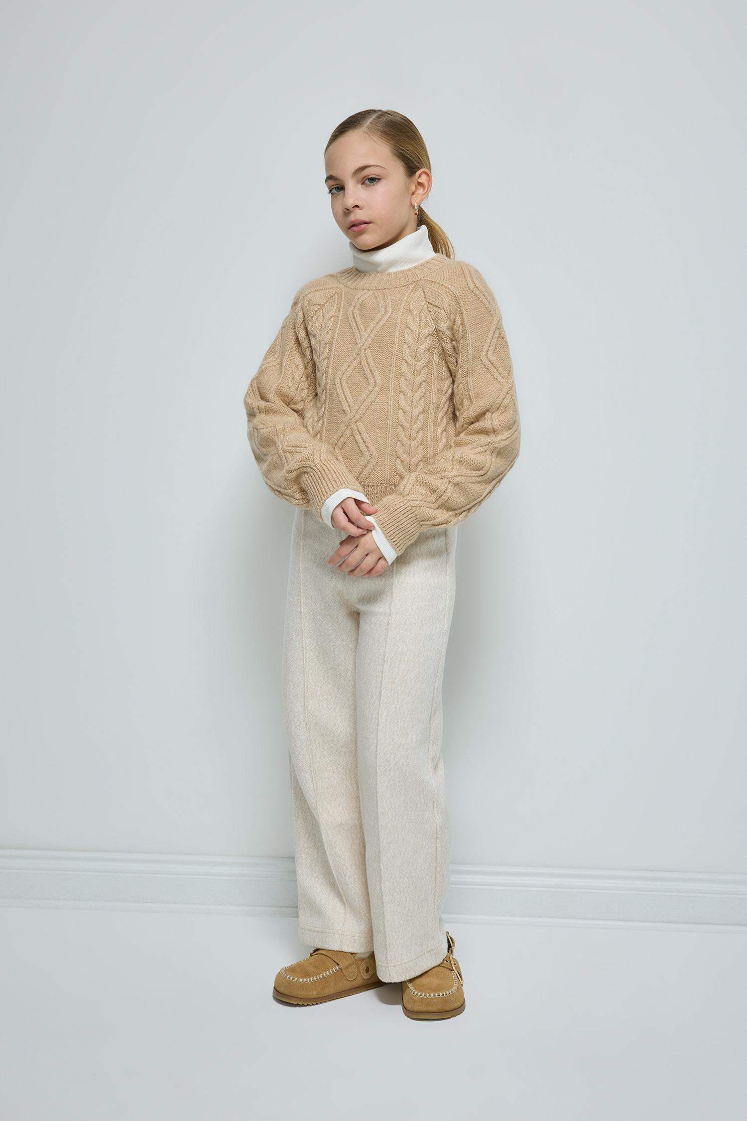 Брюки широкие для девочек