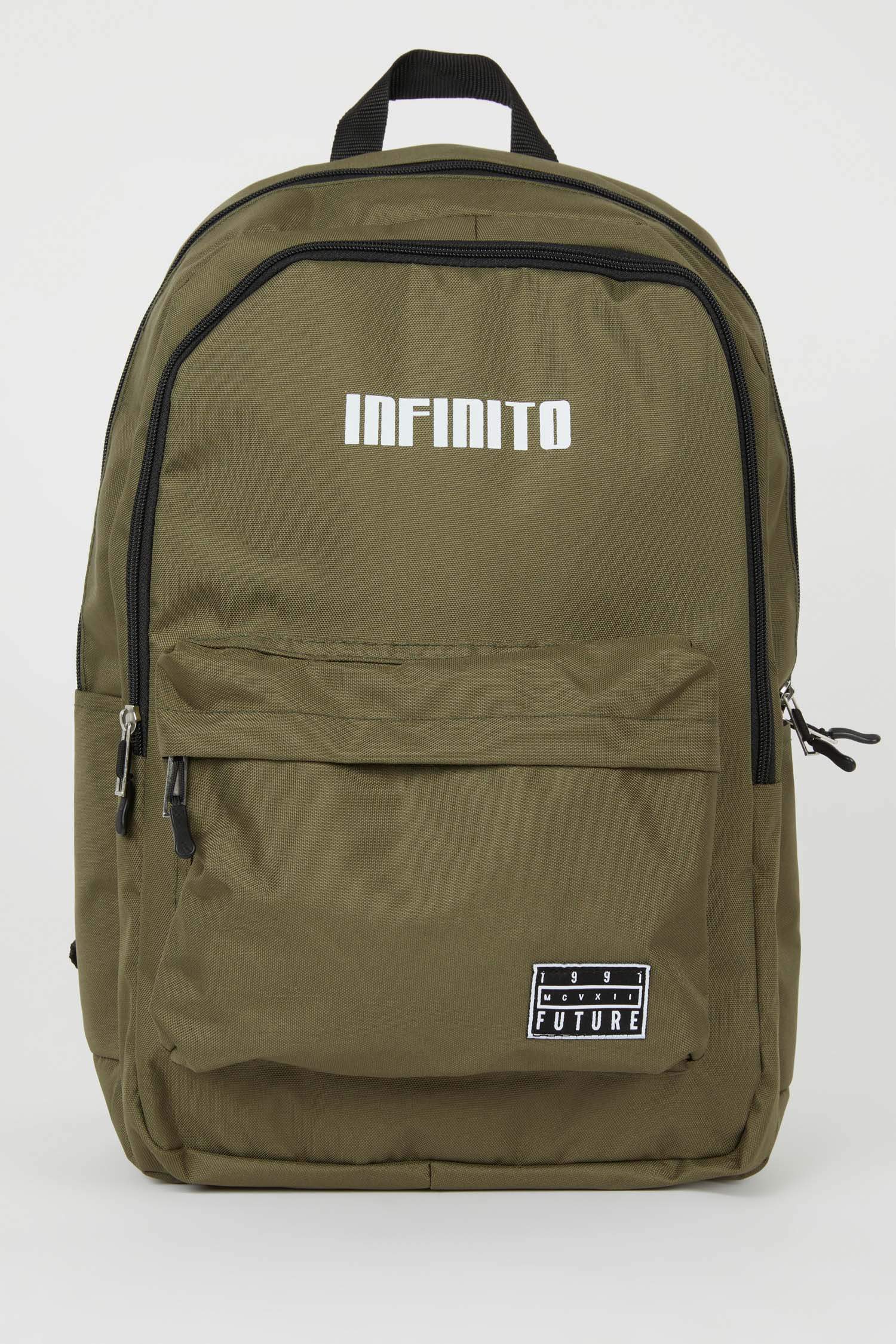 Unisex Kendi Kendini Onaran Su Tutmayan Kumaş Okul Çantası