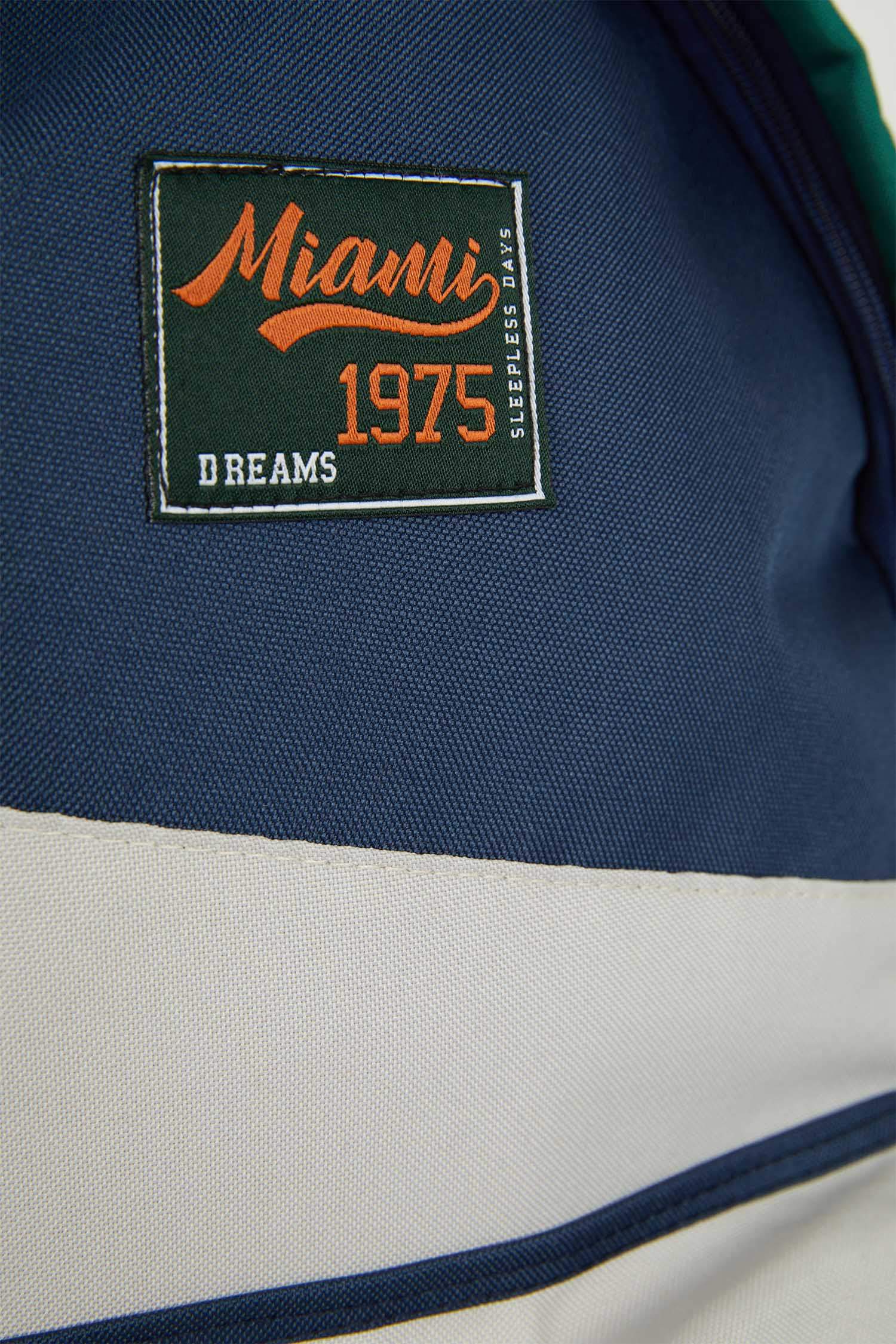 Unisex Su Geçirmez Kumaş Okul Sırt Çantası