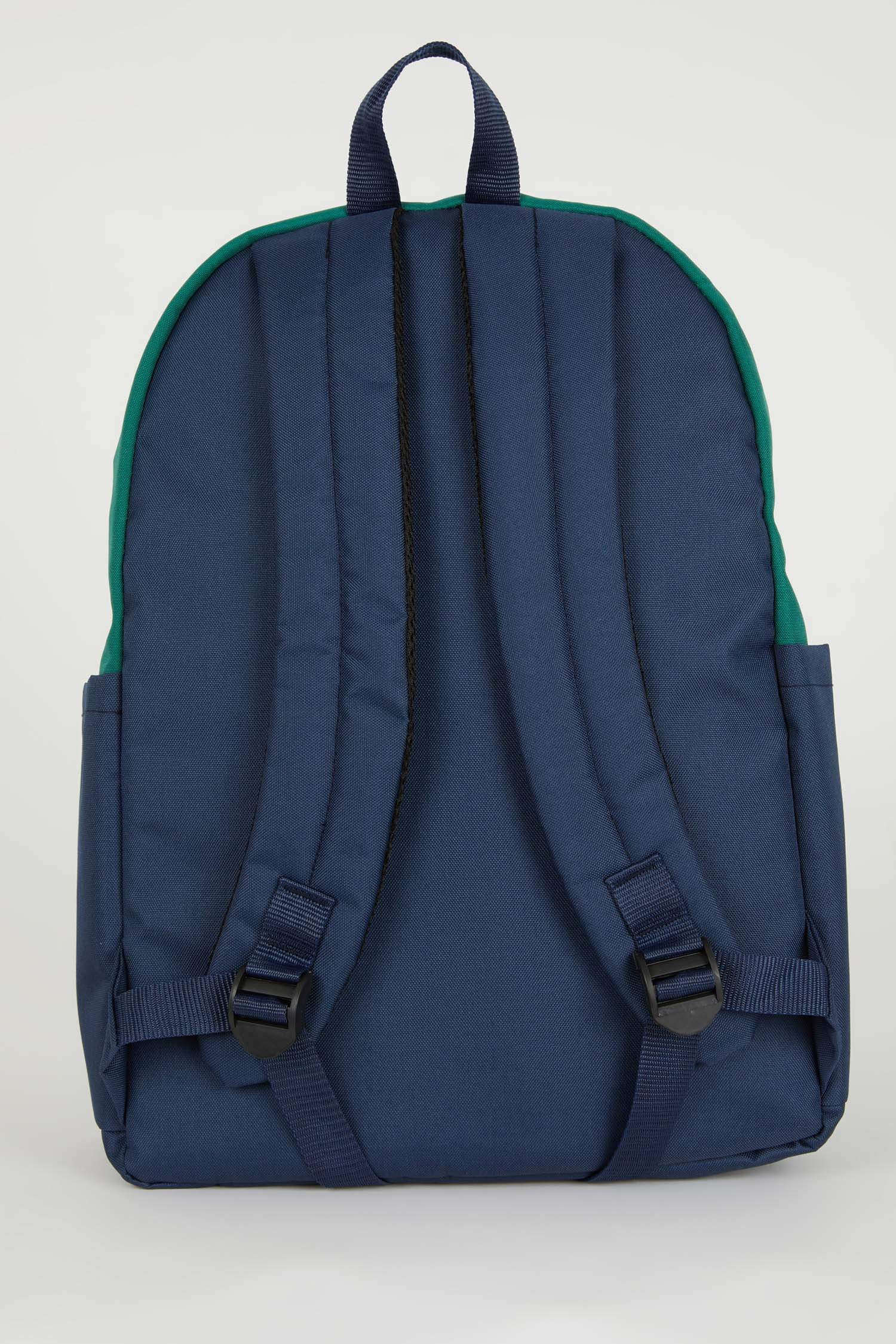 Unisex Su Geçirmez Kumaş Okul Sırt Çantası