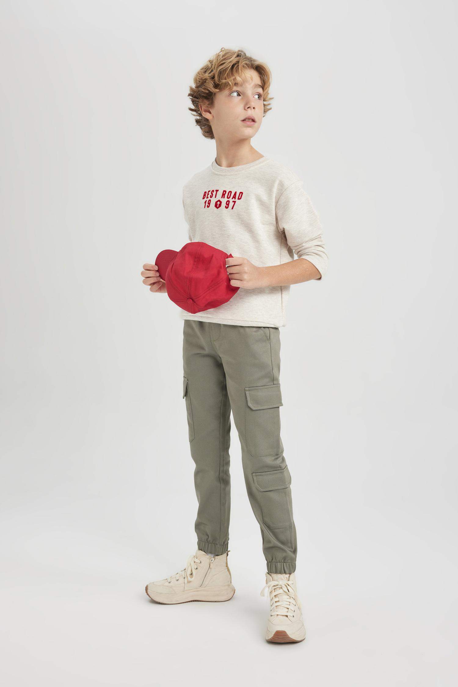 بنطلون كارجو جوجر اولادي بجيب