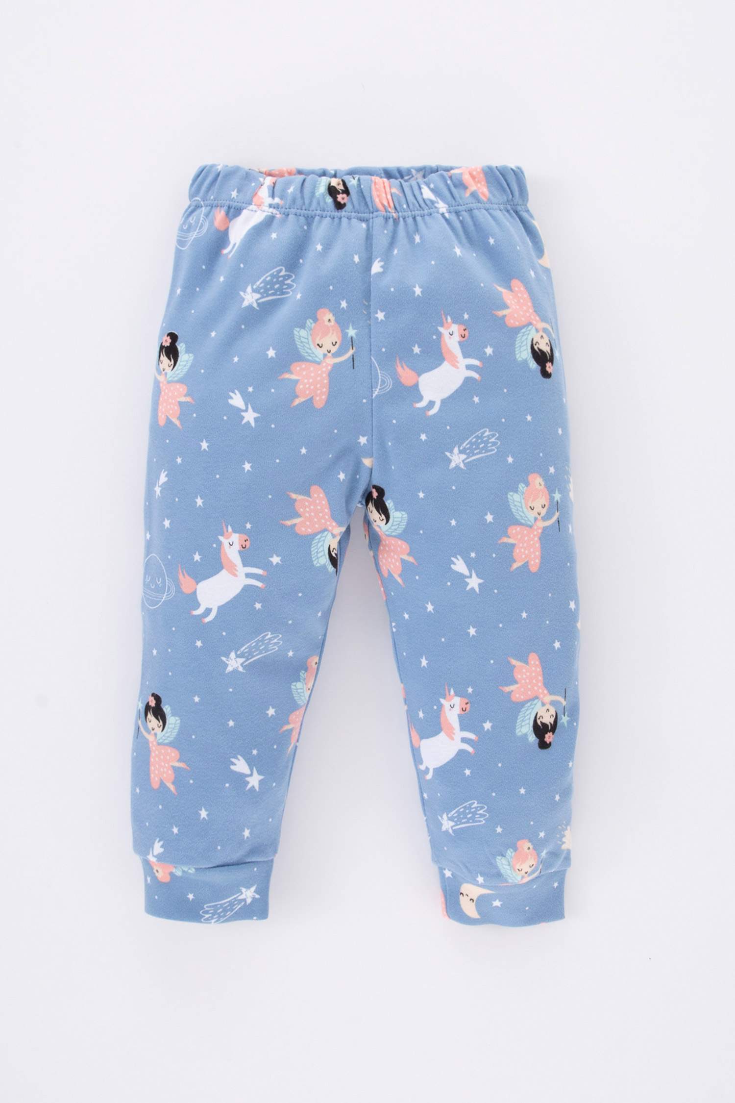 Пижама вязанная 2 шт. стандартного кроя девочка с длинным рукавом для малышей девочек