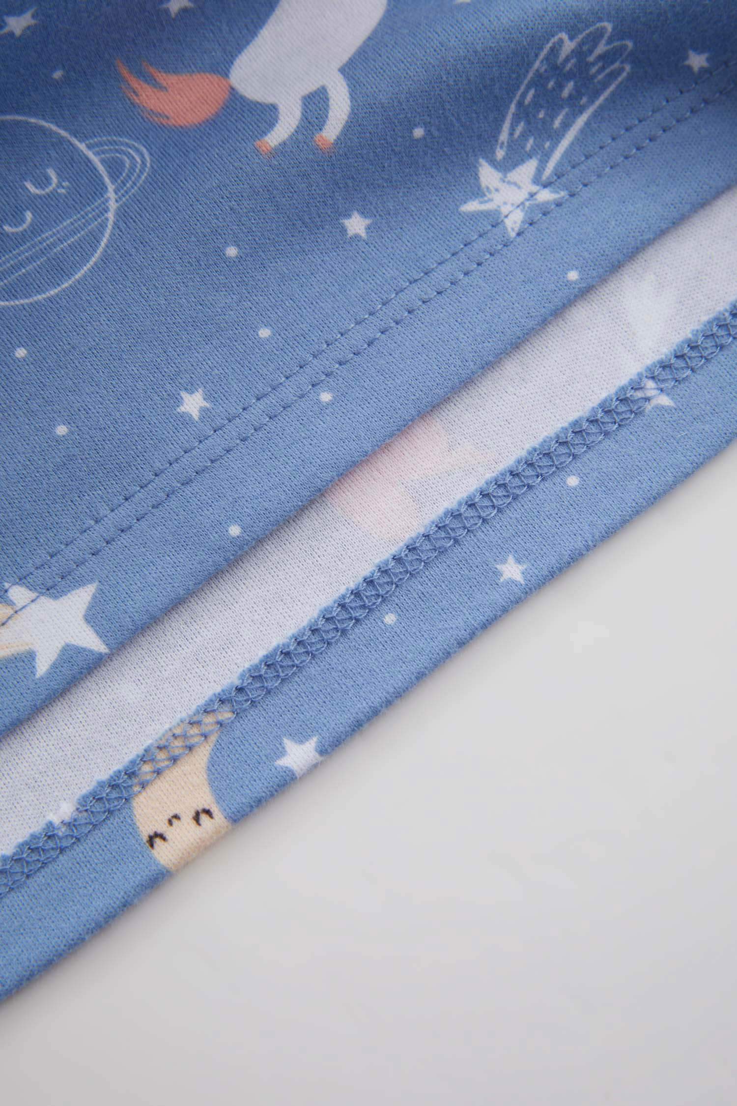 Пижама вязанная 2 шт. стандартного кроя девочка с длинным рукавом для малышей девочек